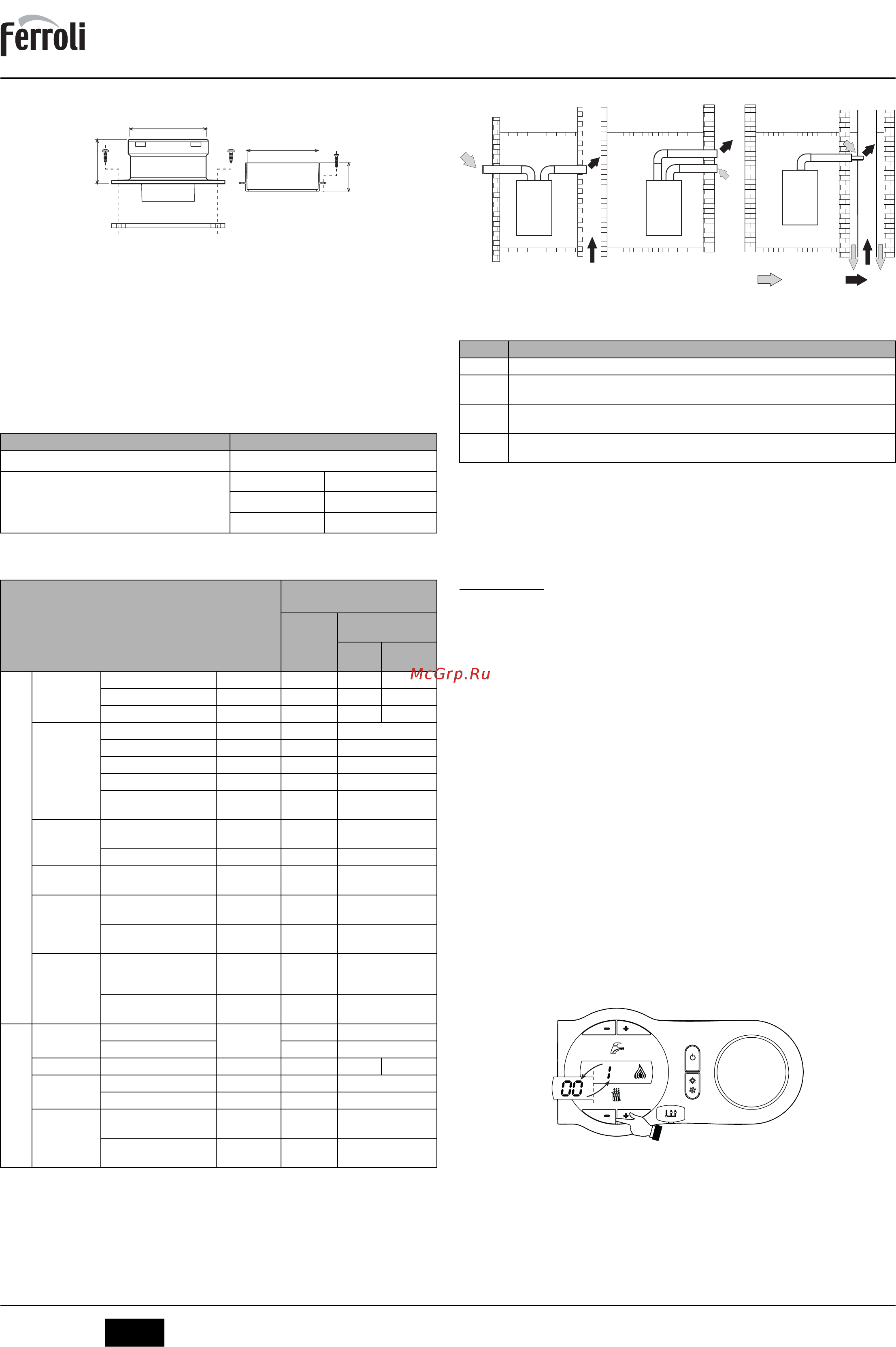 Ferroli DOMIPROJECT F 24 D [5/11] Domiproject f 24 d