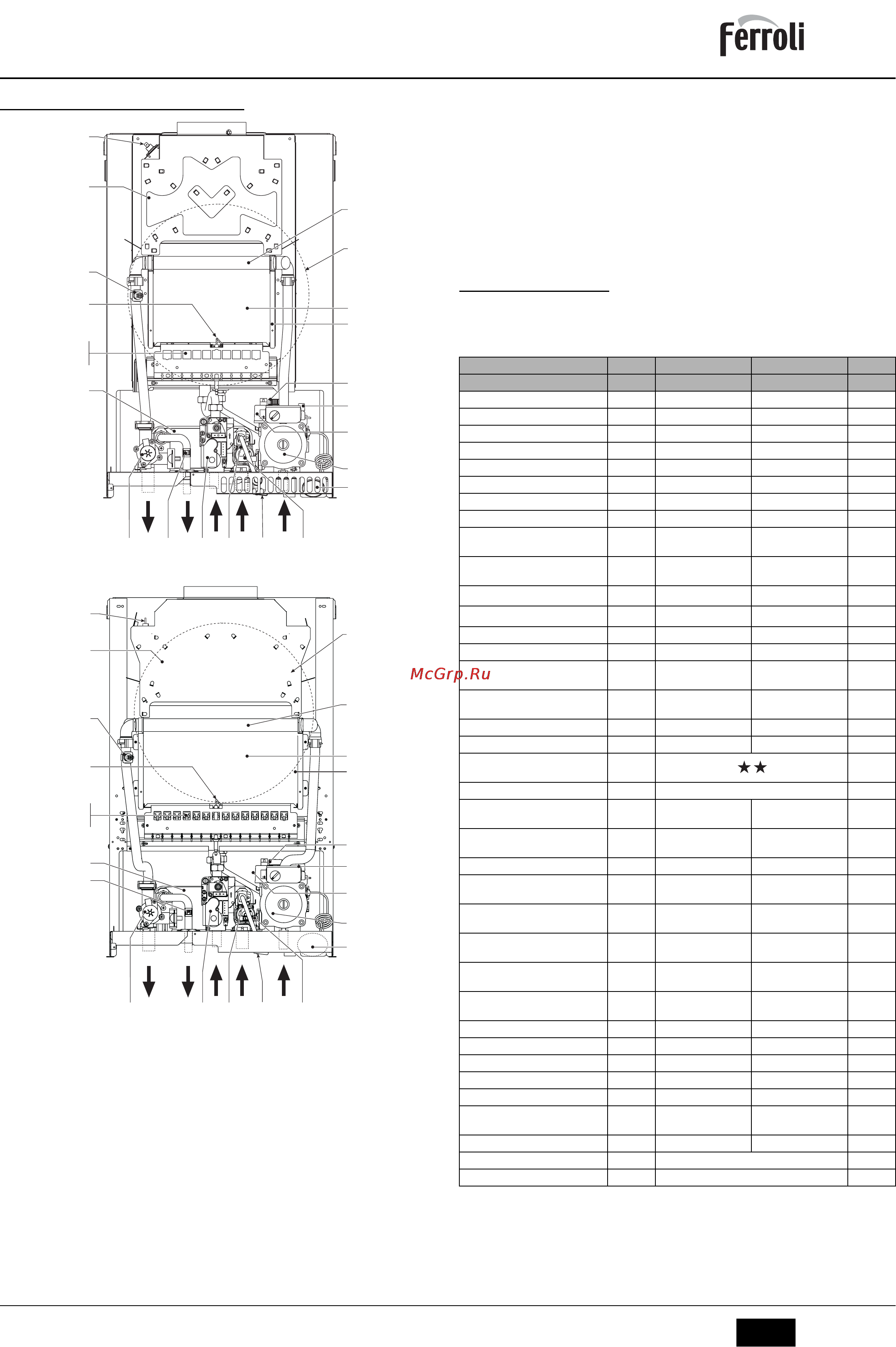 Ferroli DIVATOP MICRO C (WF) [17/64] Divatop micro c