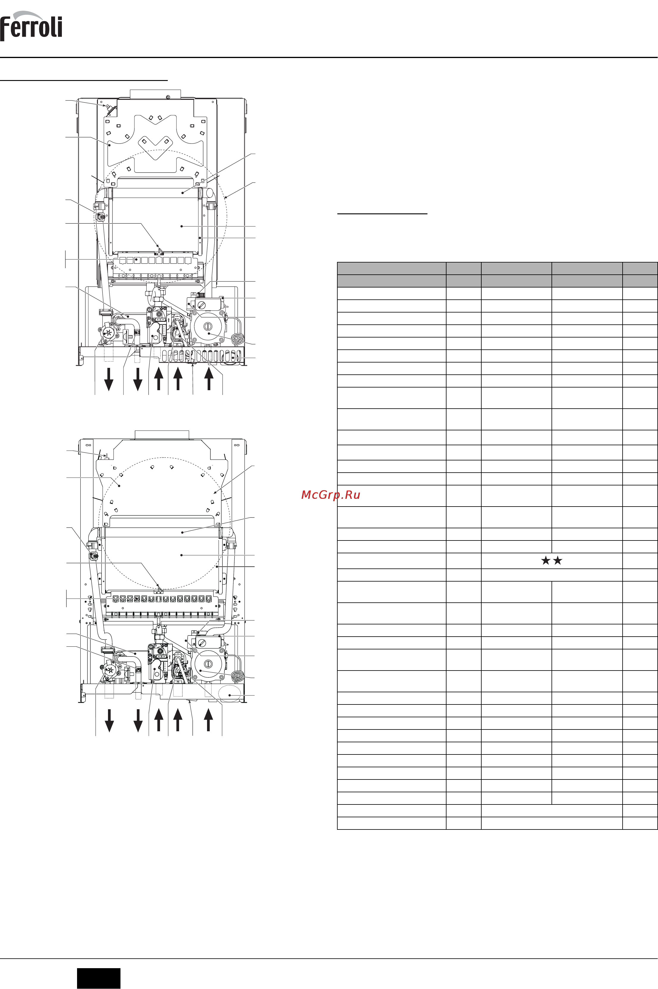 Ferroli DIVATOP MICRO C (WF) [8/64] Cod 3540s270 02 2010 rev 00