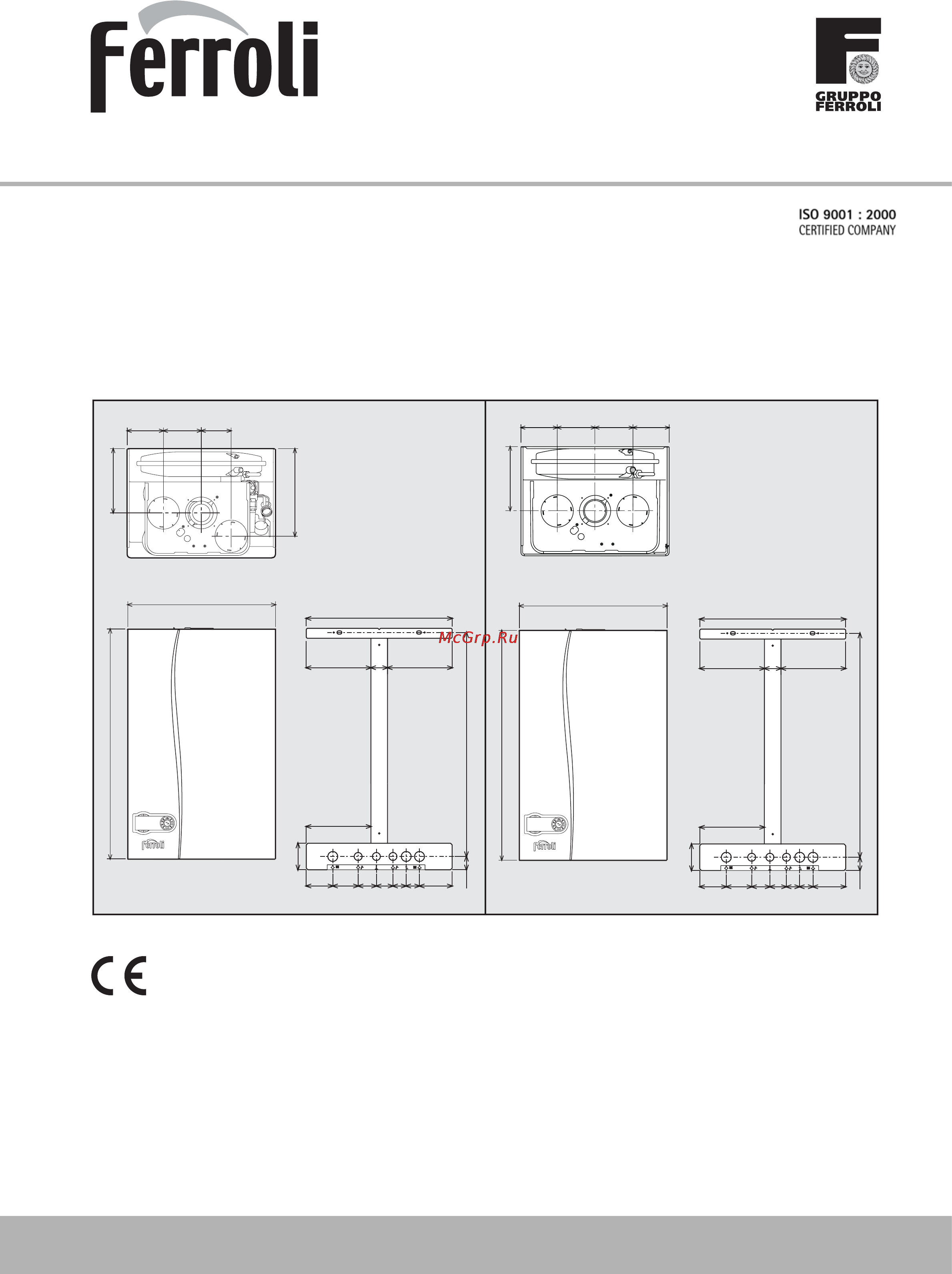 Ferroli DIVATOP MICRO F (WF) Инструкция по эксплуатации онлайн