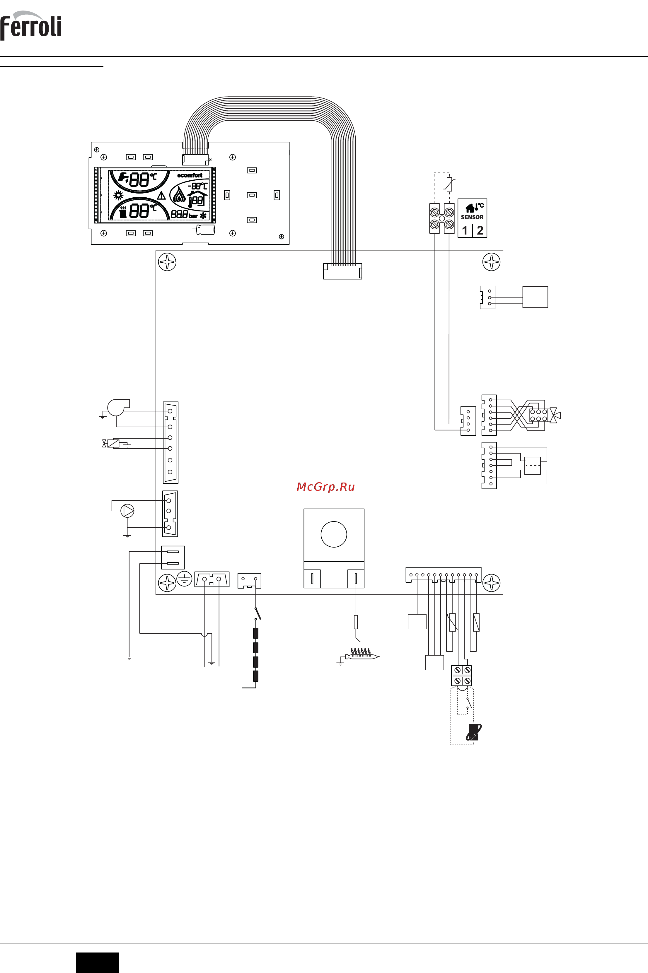 Ferroli DIVATOP MICRO F (WF) [74/88] Cod 3540s261 02 2010 rev 00