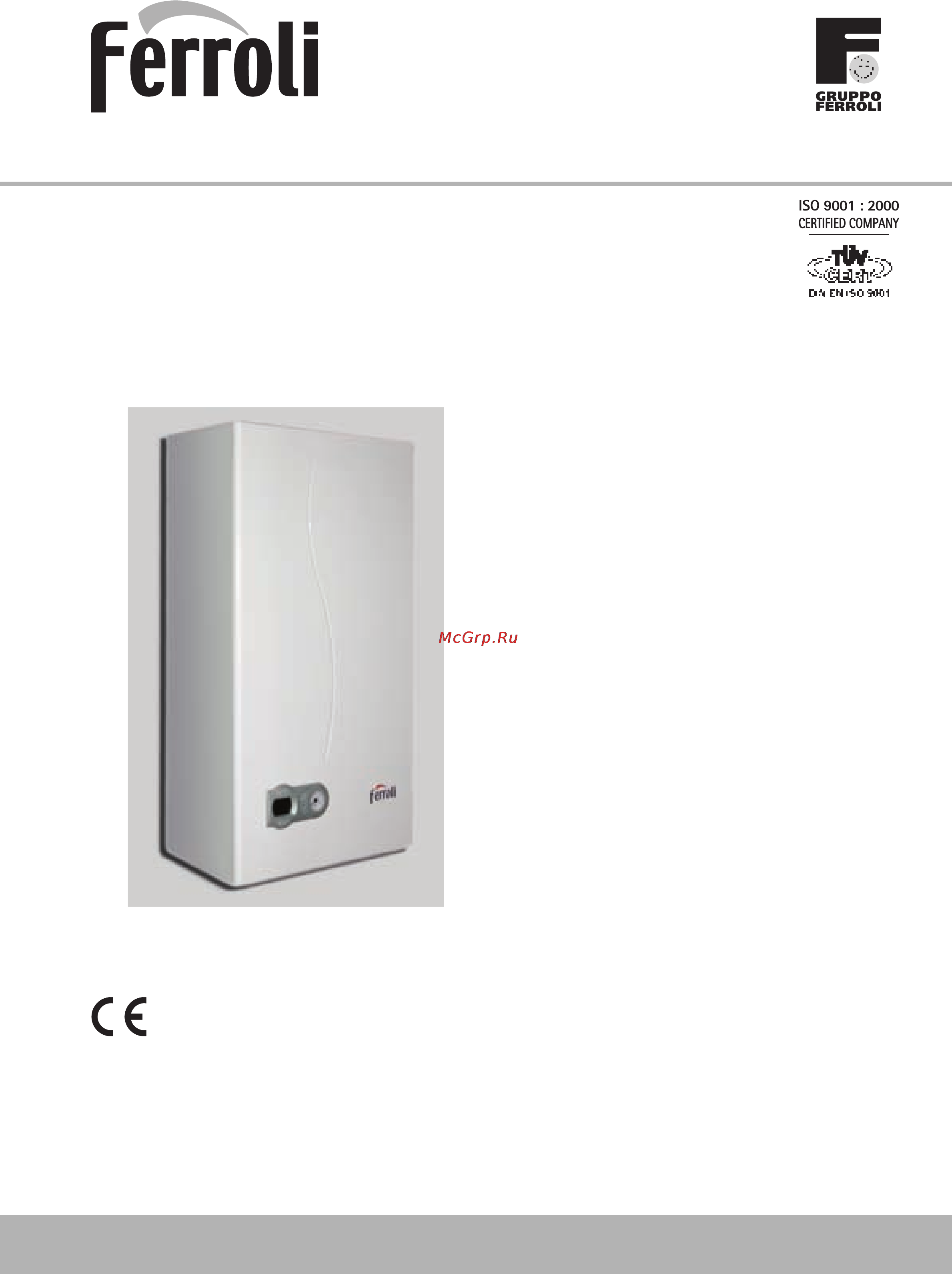 Ferroli ECONCEPT TECH 35A Инструкция по эксплуатации онлайн