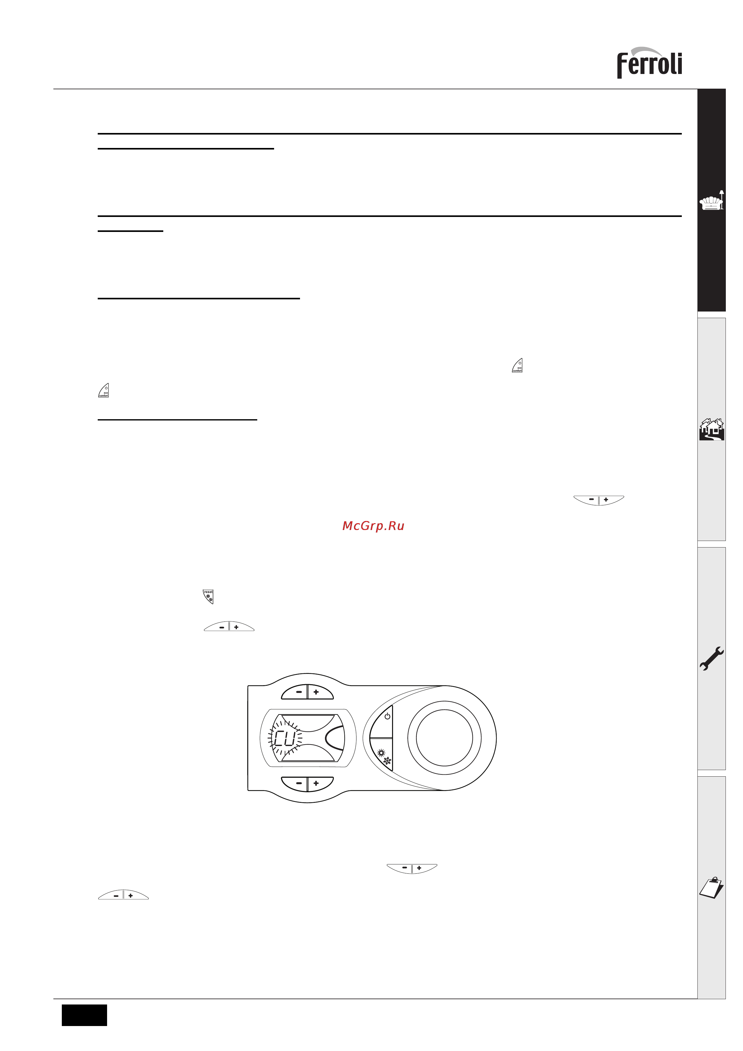 Ferroli ECONCEPT TECH 25C [8/31] Econcept tech 25 c