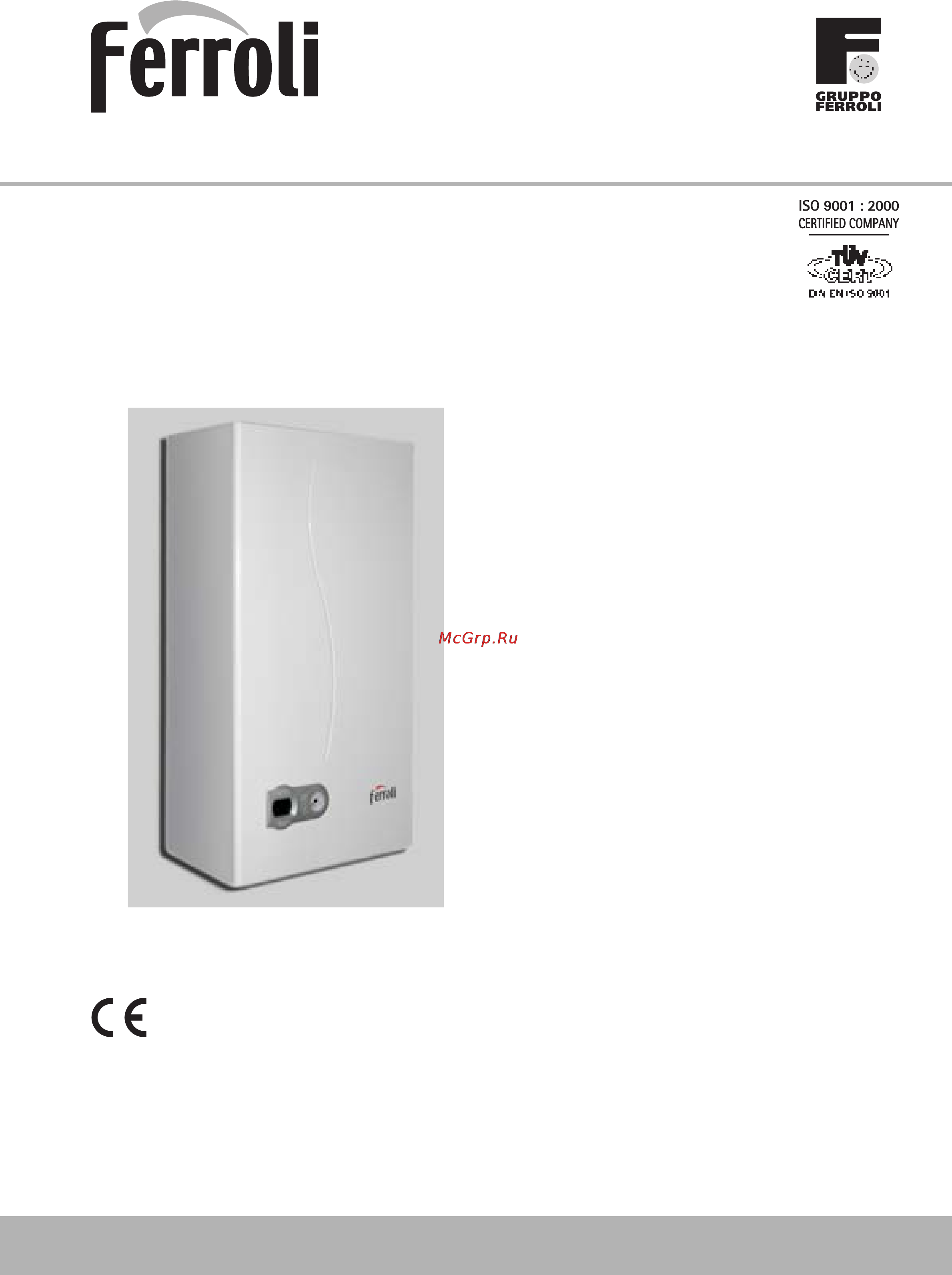 Ferroli ECONCEPT TECH 25A Инструкция по эксплуатации онлайн
