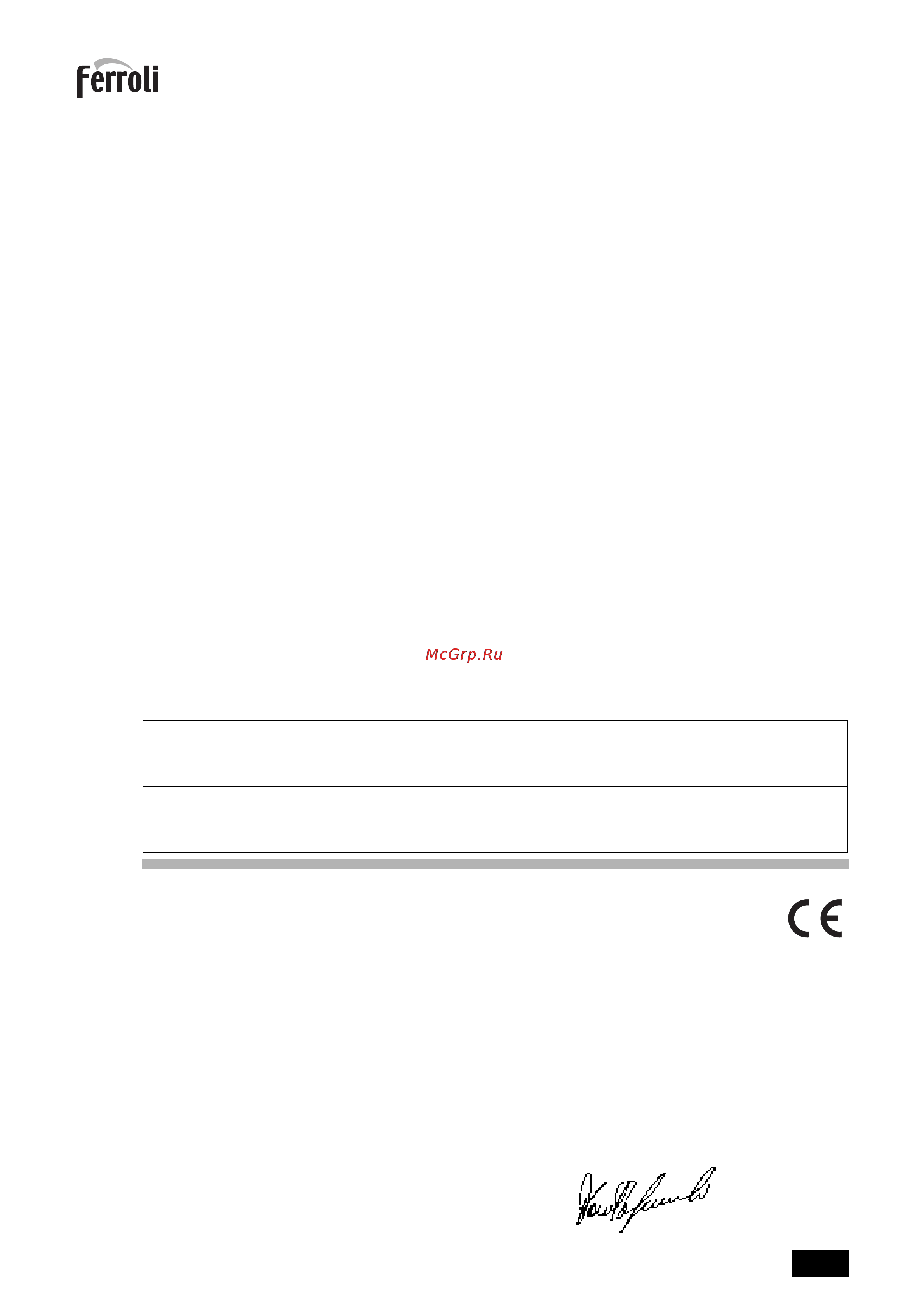 Ferroli ECONCEPT TECH 25A [2/32] Econcept tech 25 a