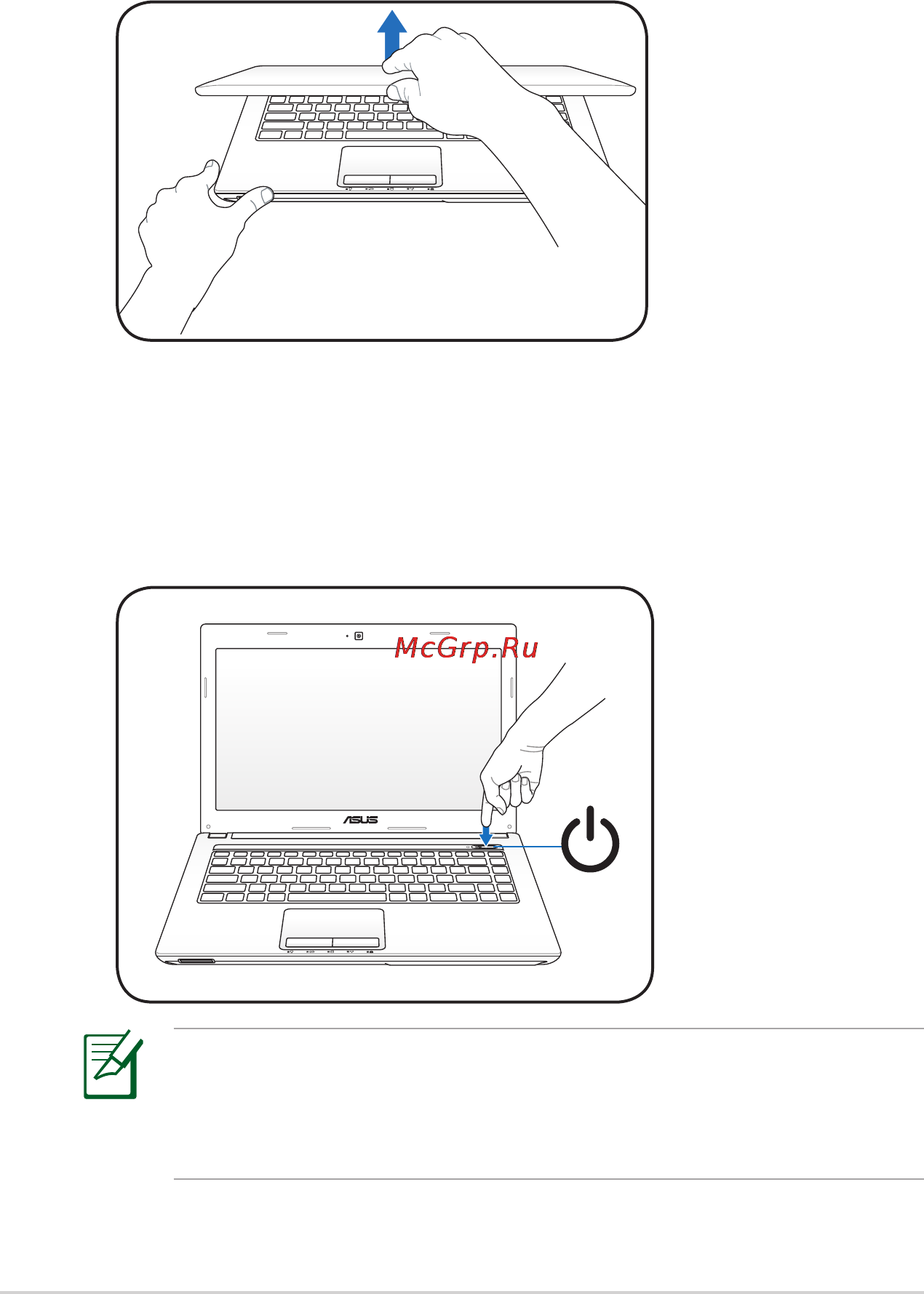 Asus K43Tk A6-3420M Инструкция по эксплуатации онлайн [12/115] 67160