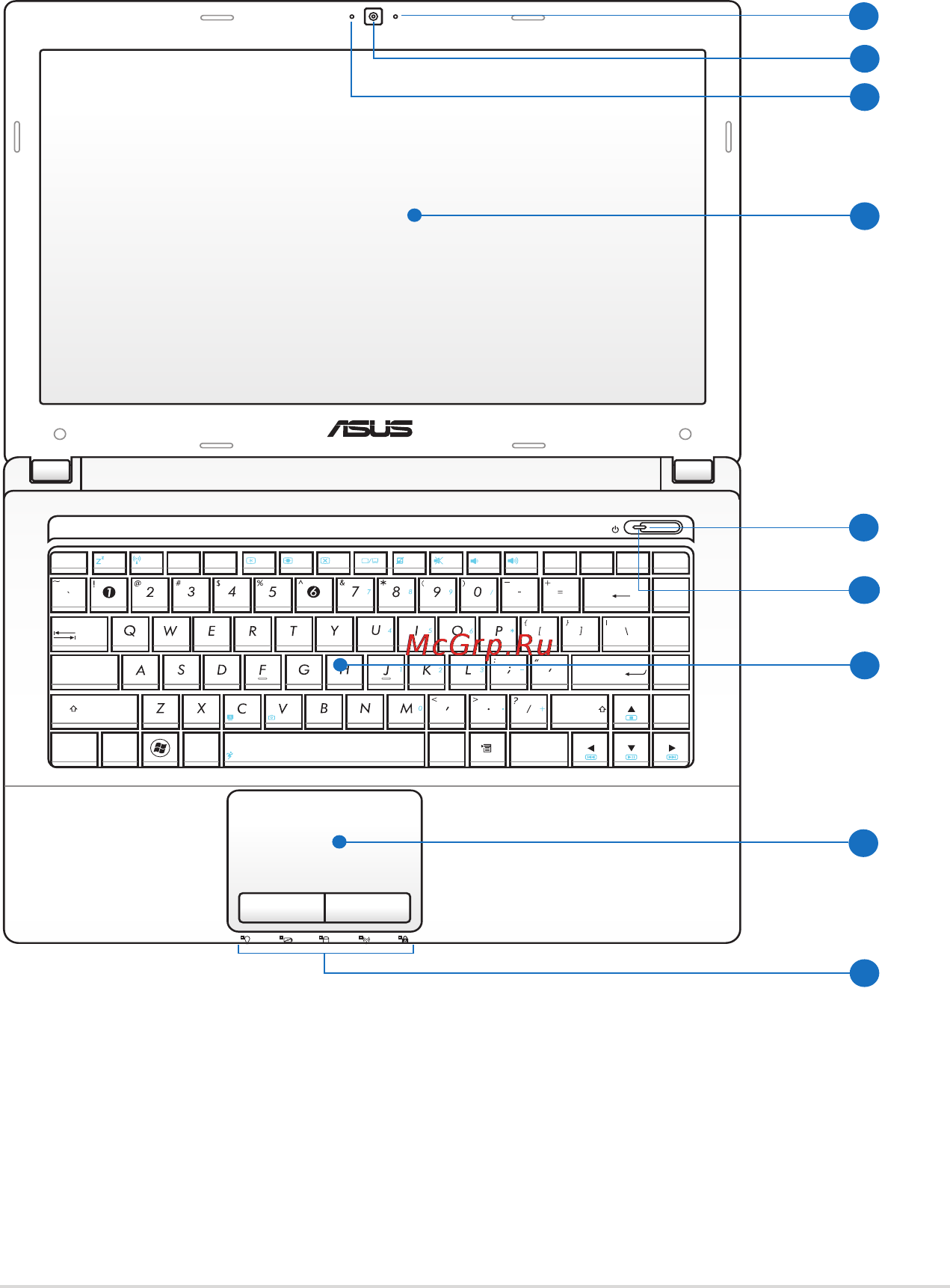 Asus K43Tk A6-3420M [15/115] Руководство пользователя ноутбука