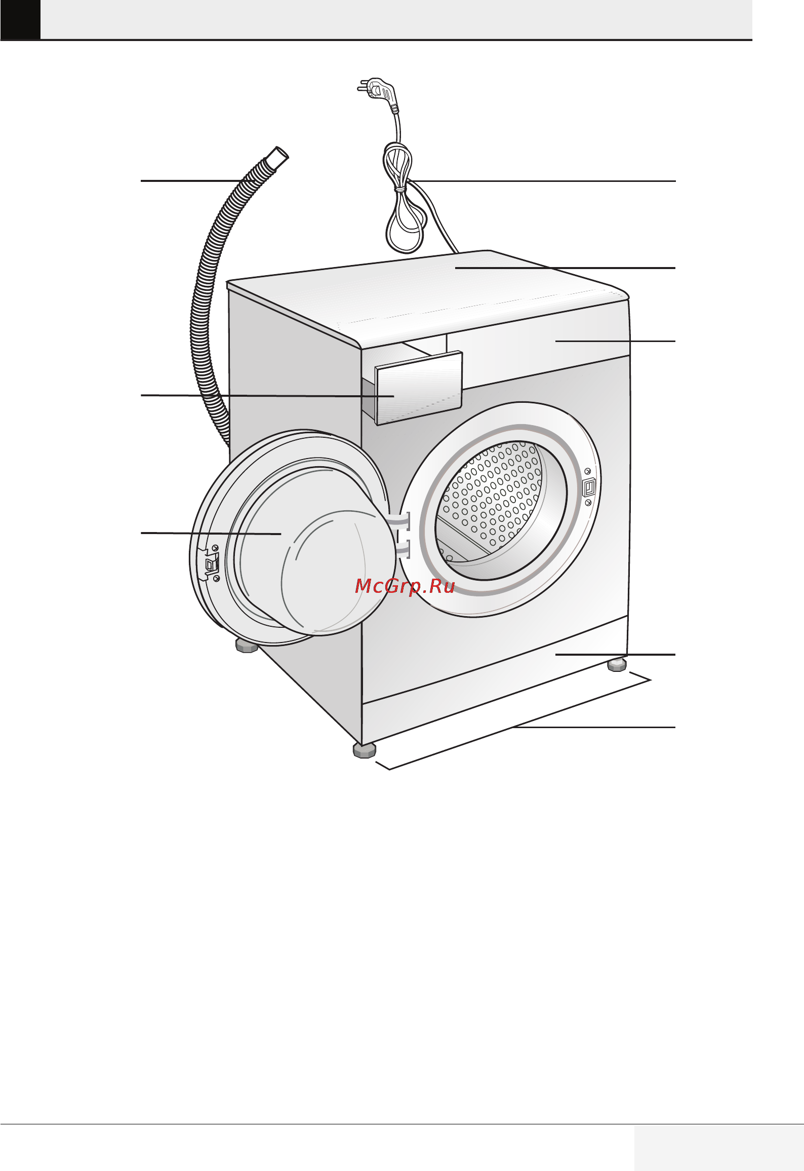 Grundig GWN 27430 [7/44] Waschmaschine