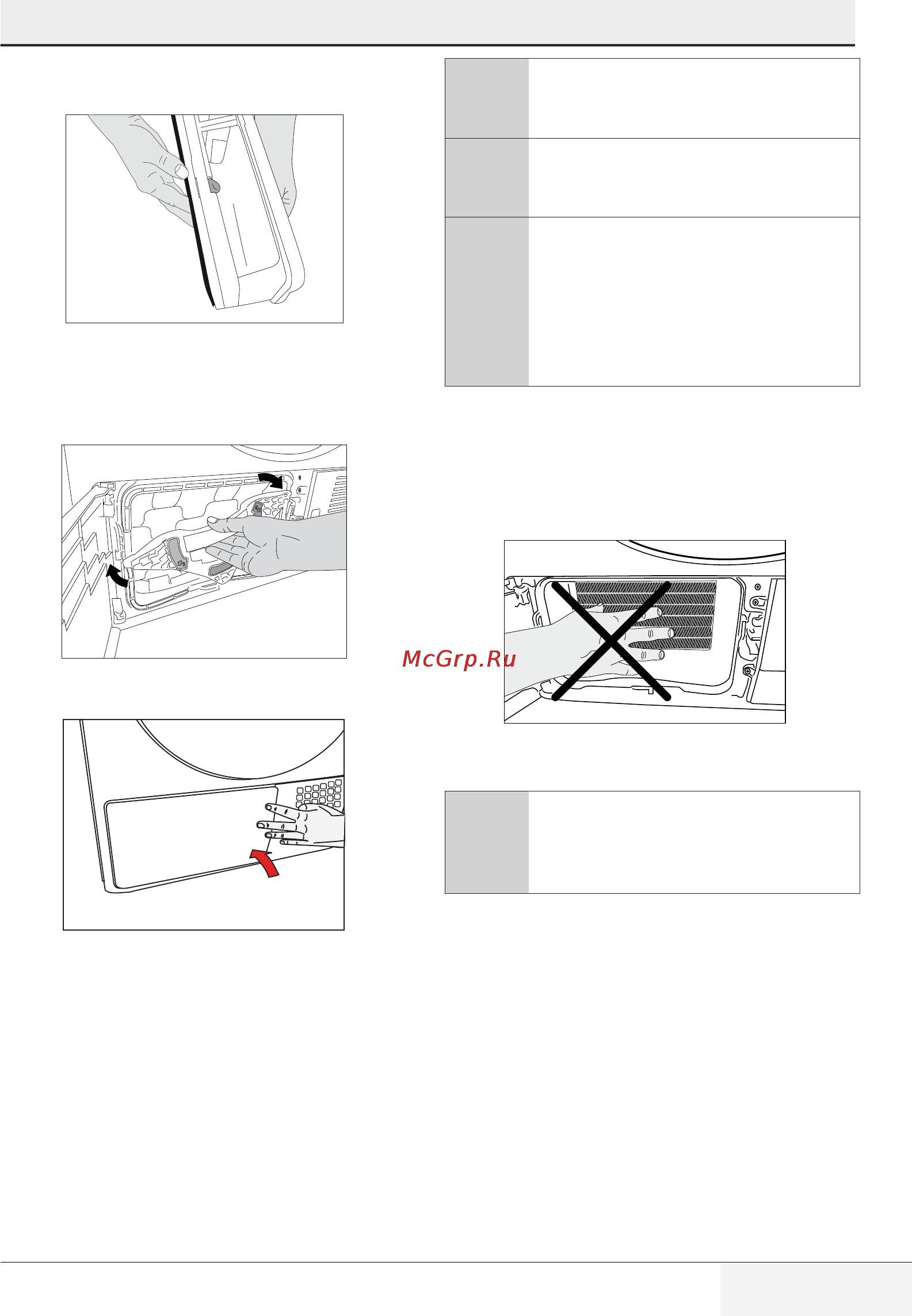 Grundig GTN 38250 G [59/64] Maintenance and cleaning