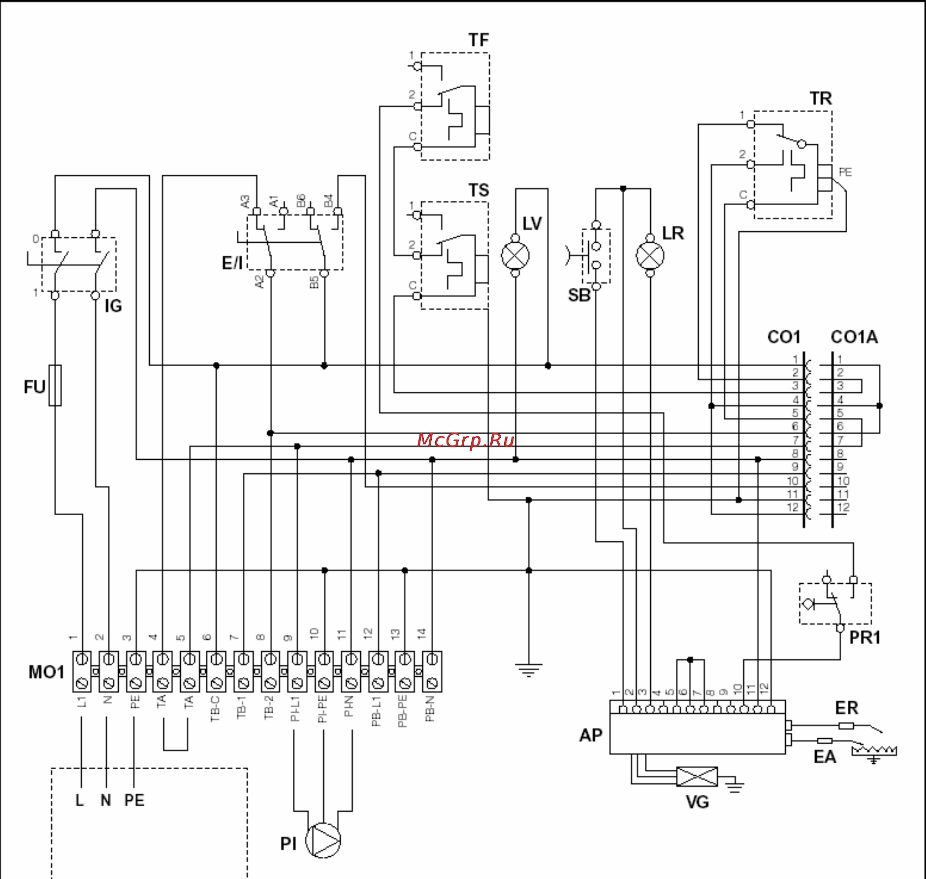 Ariston UNOBLOC G PV 24 RI Инструкция по эксплуатации онлайн [13/47] 67253