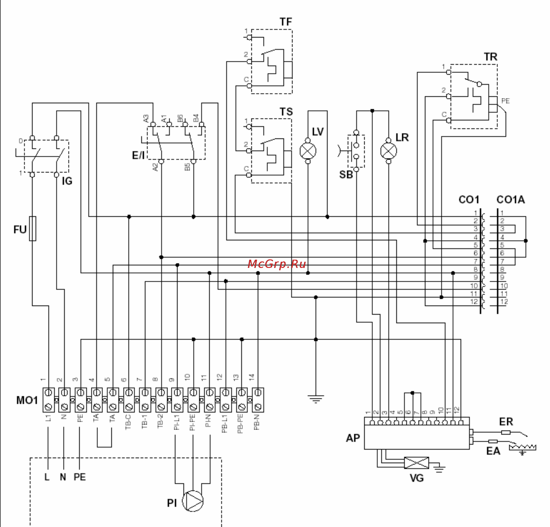 Ariston UNOBLOC G PV 24 RI Инструкция по эксплуатации онлайн [14/47] 67253