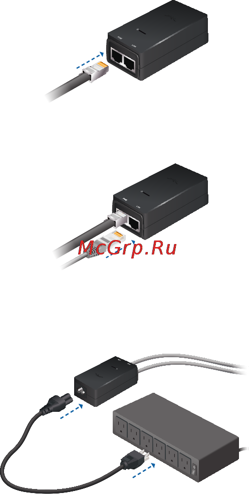Ubiquiti AirGrid M2 HP 16dBi [10/24] Connecting power over ethernet