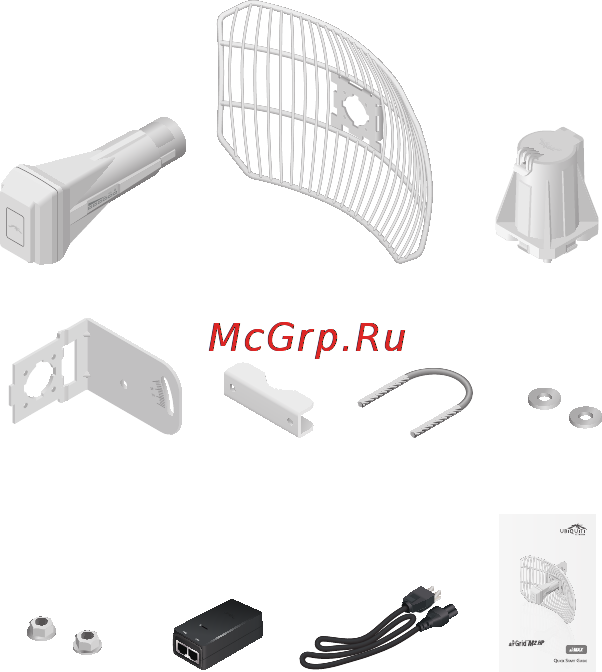 Ubiquiti AirGrid M2 HP 16dBi [2/24] Configuration interface this quick start guide also includes the warranty terms and is for use with the airgridm2 hp model ag hp 2g16