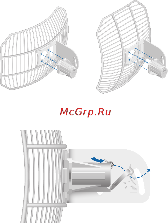 Ubiquiti AirGrid M2 HP 16dBi Инструкция по эксплуатации онлайн [6/24] 67318