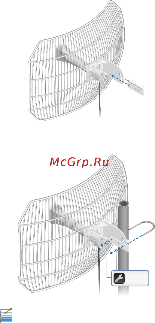 Ubiquiti AirGrid M2 HP 20dBi Инструкция по эксплуатации онлайн [10/24] 67321