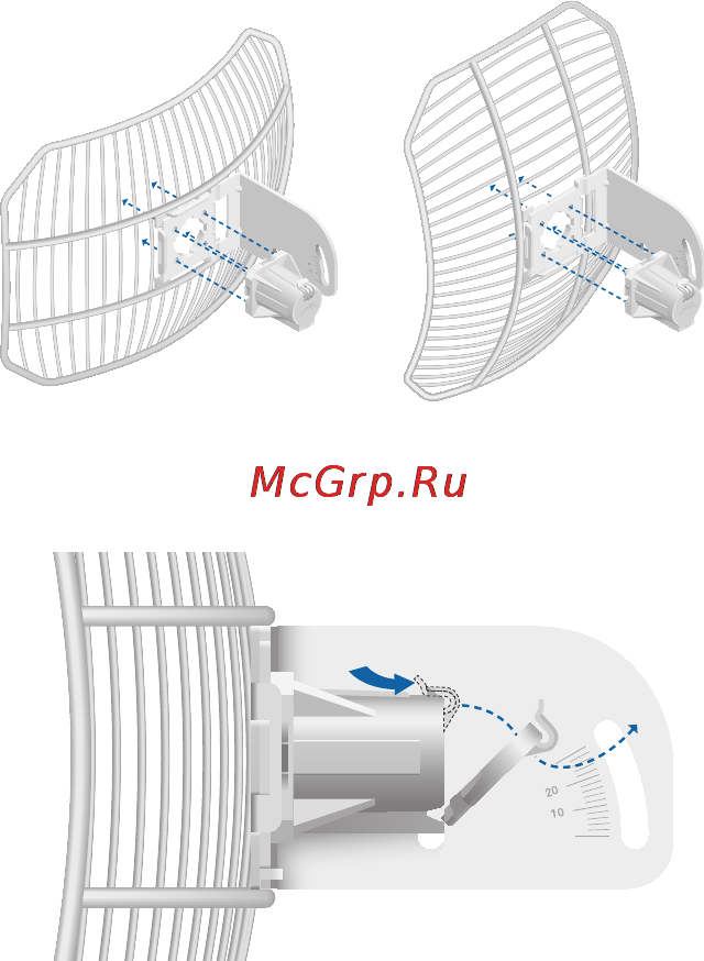 Ubiquiti AirGrid M5 HP 23dBi Инструкция по эксплуатации онлайн [6/24] 67324