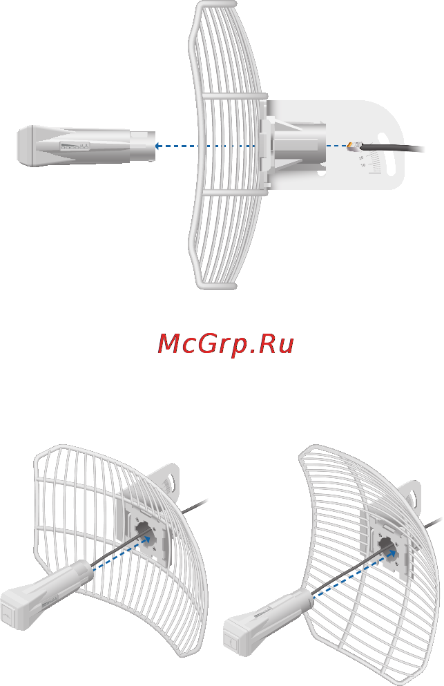 Ubiquiti AirGrid M5 HP 23dBi Инструкция по эксплуатации онлайн [7/24] 67324