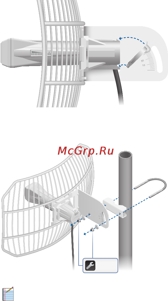 Ubiquiti AirGrid M5 HP 23dBi Инструкция по эксплуатации онлайн [9/24] 67324