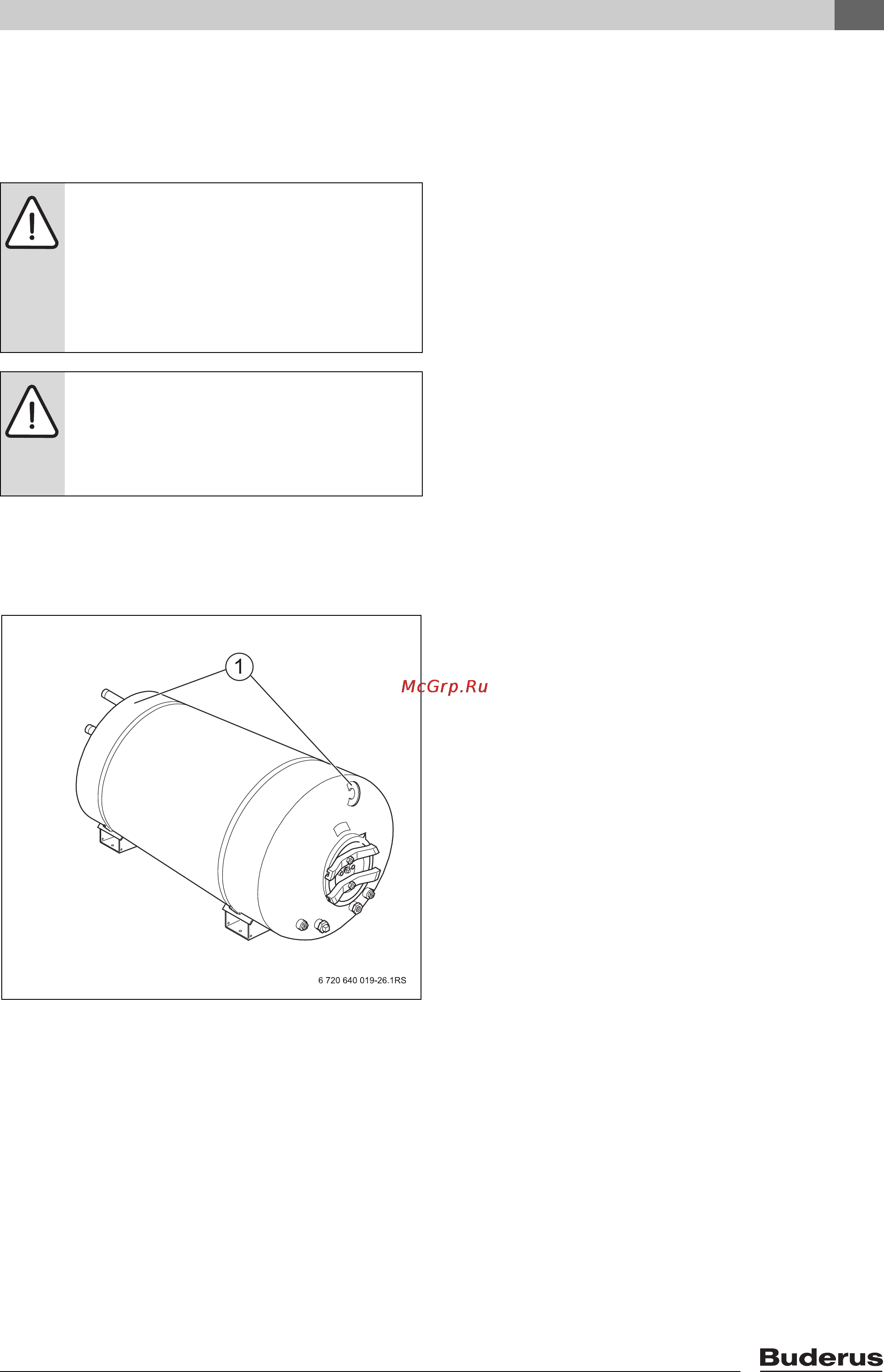 Buderus LOGALUX L3F 1200-2250 [13/36] Ïîäúåì áàêà ê²àíîì