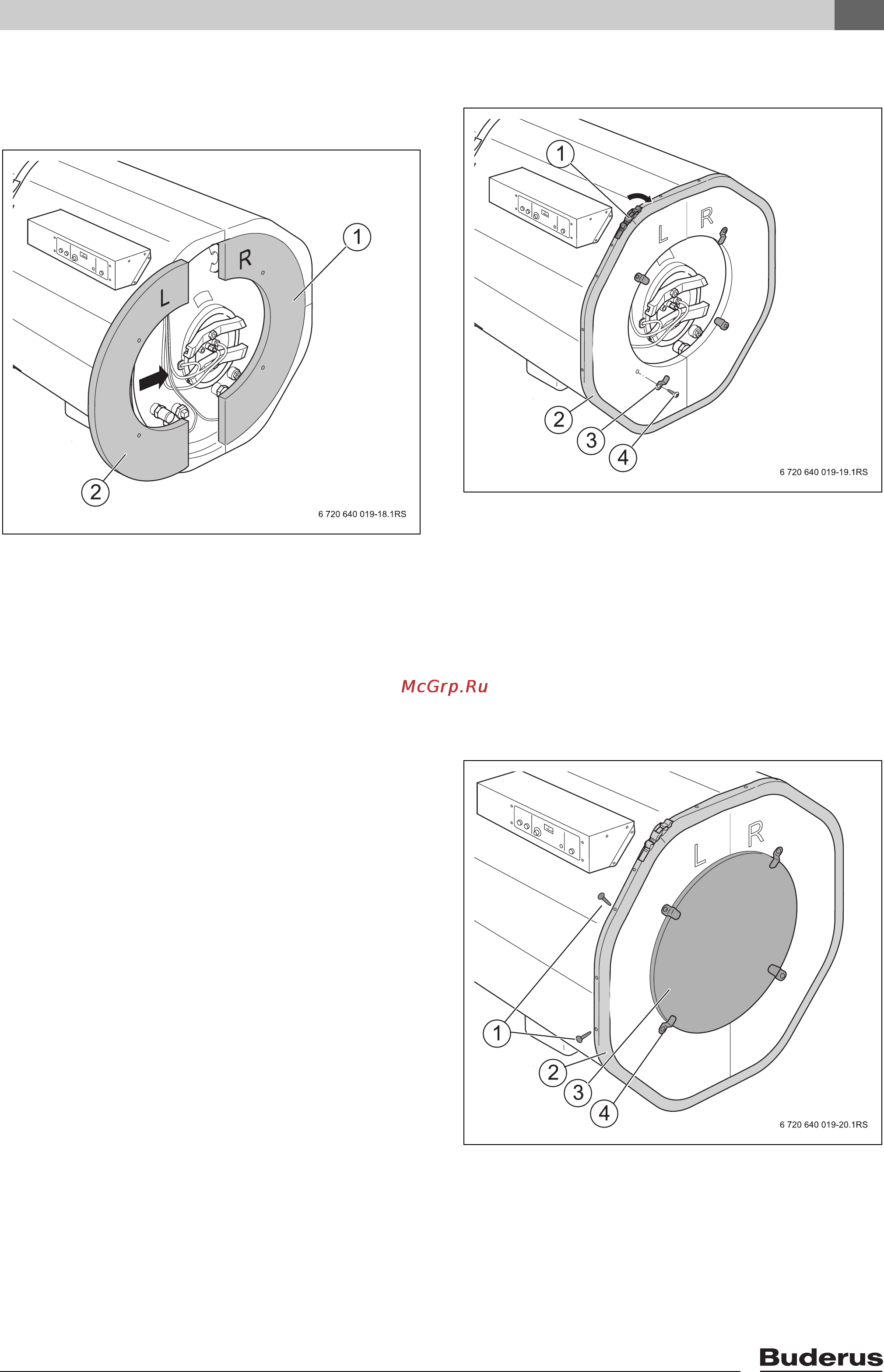 Buderus LOGALUX L3F 1200-2250 Инструкция по эксплуатации онлайн [23/36] 67405