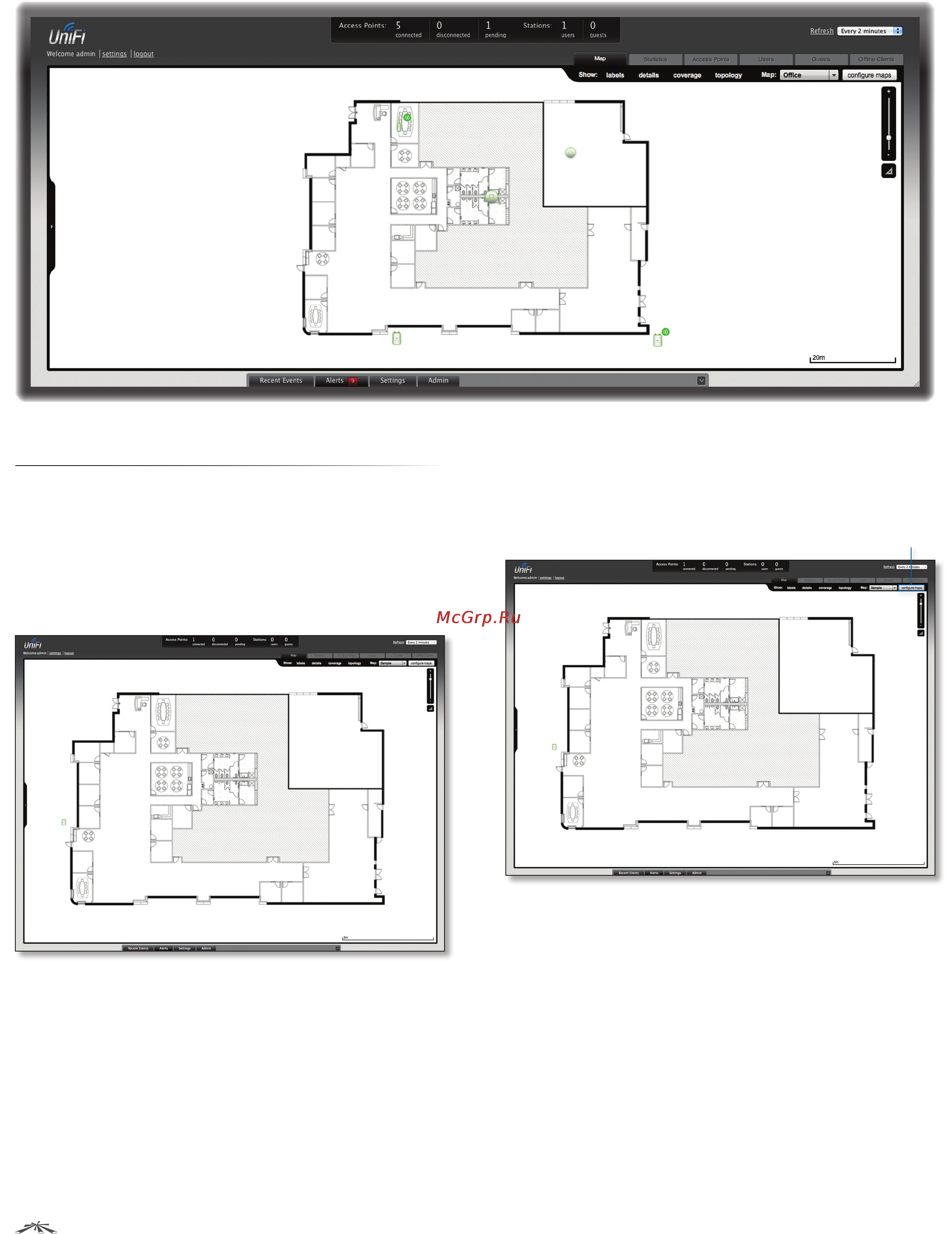Ubiquiti UniFi AP Outdoor [17/58] Chapter 4 map tab
