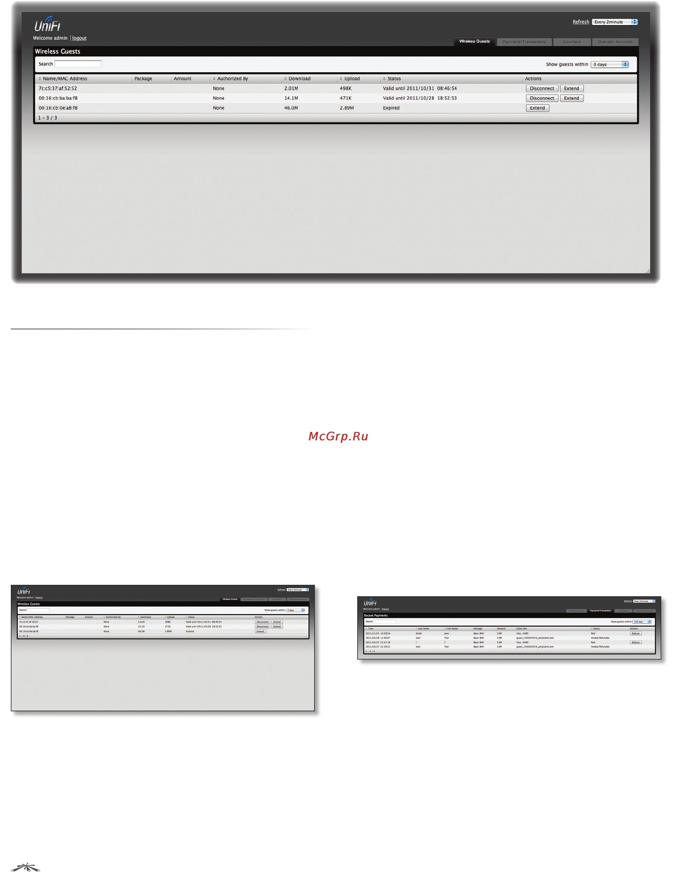 Ubiquiti UniFi AP Outdoor [45/58] Chapter 12 hotspot manager
