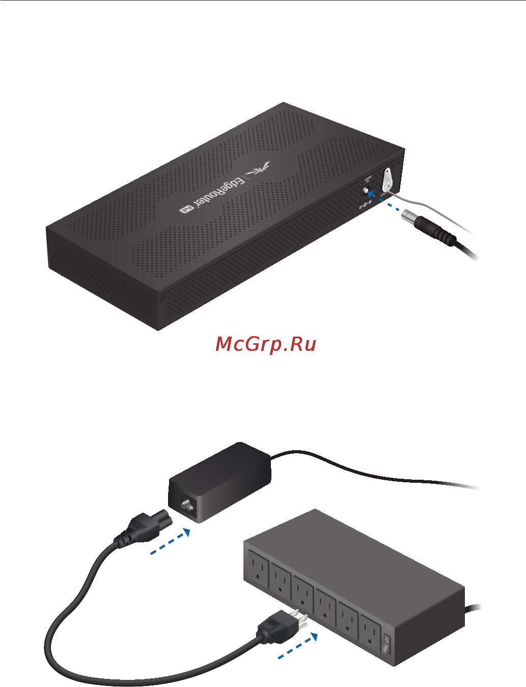 Ubiquiti EdgeRouter POE [8/20] Connecting power