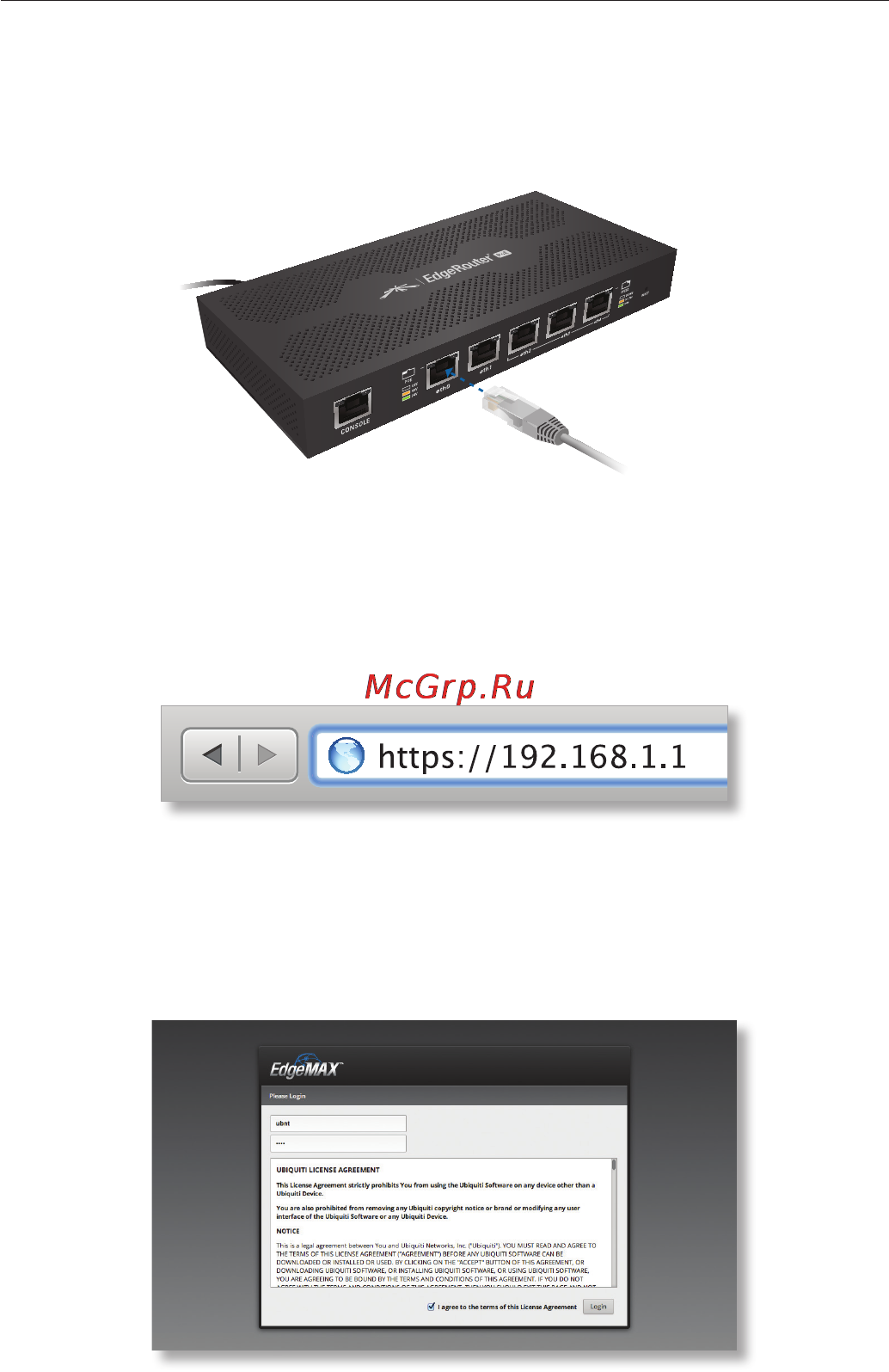 Ubiquiti EdgeRouter POE [9/20] Accessing the edgeos configuration interface