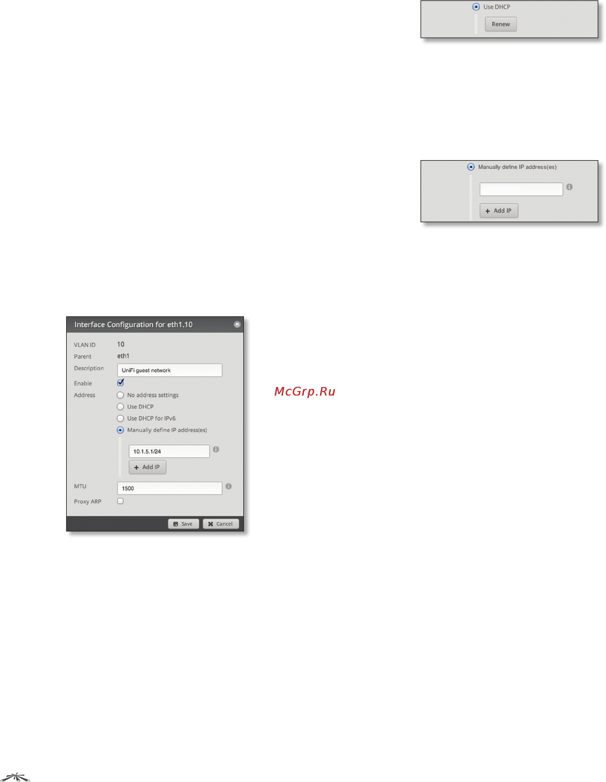 Ubiquiti EdgeRouter [14/57] Configure the vlan
