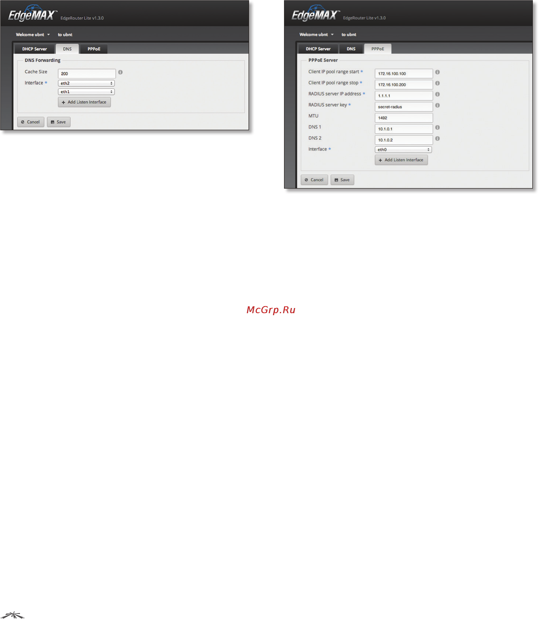 Ubiquiti EdgeRouter [37/57] Dns forwarding