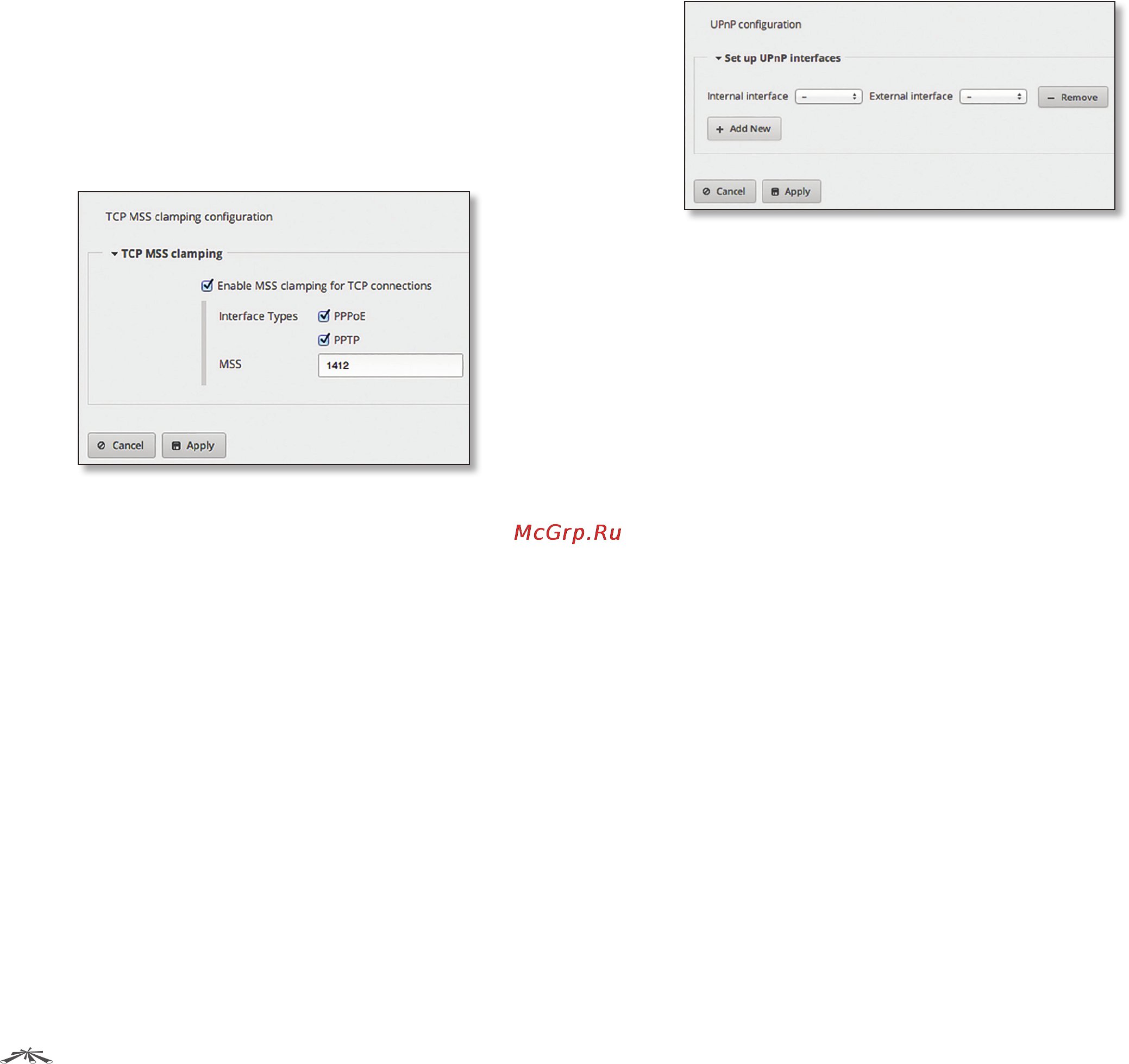 Ubiquiti EdgeRouter [44/57] Tcp mss clamping