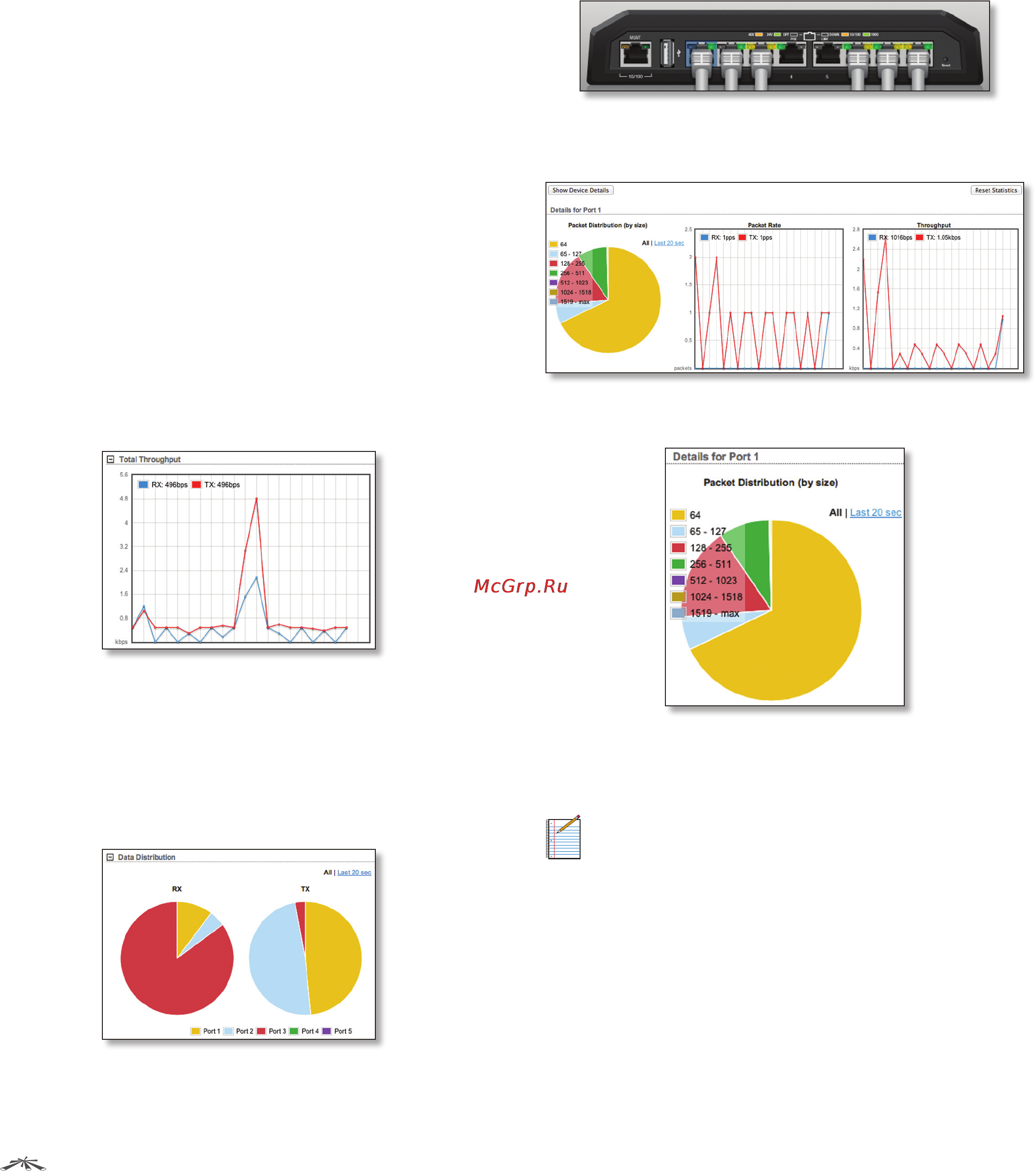 Ubiquiti TOUGHSwitch PoE [18/43] Total throughput