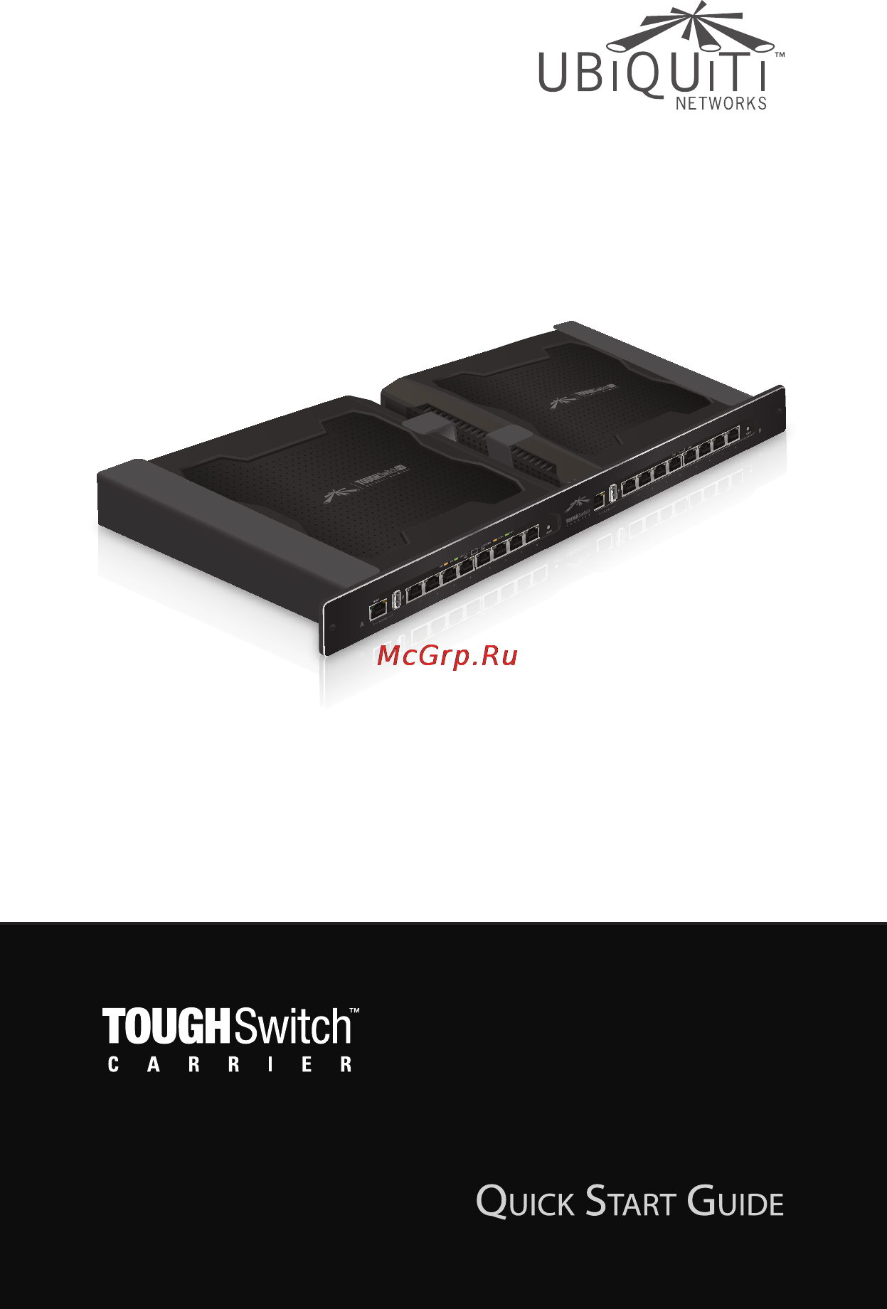 Ubiquiti TOUGHSwitch PoE CARRIER Инструкция по эксплуатации онлайн