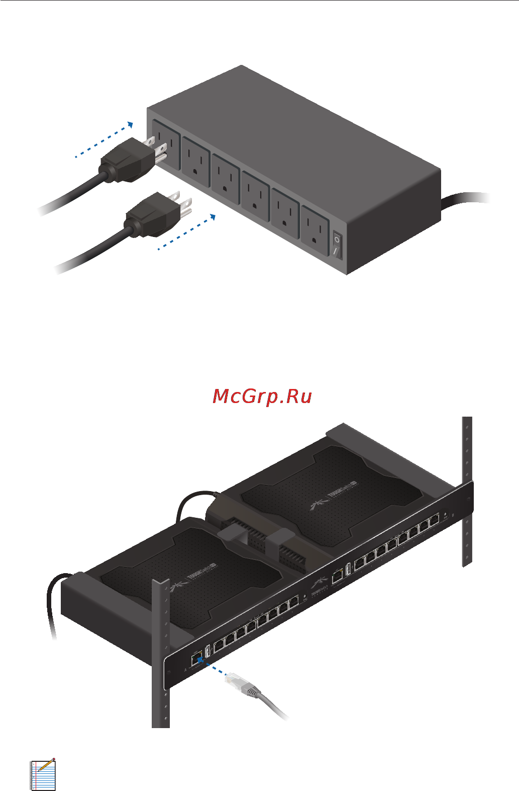 Ubiquiti TOUGHSwitch PoE CARRIER [8/20] Connecting ethernet