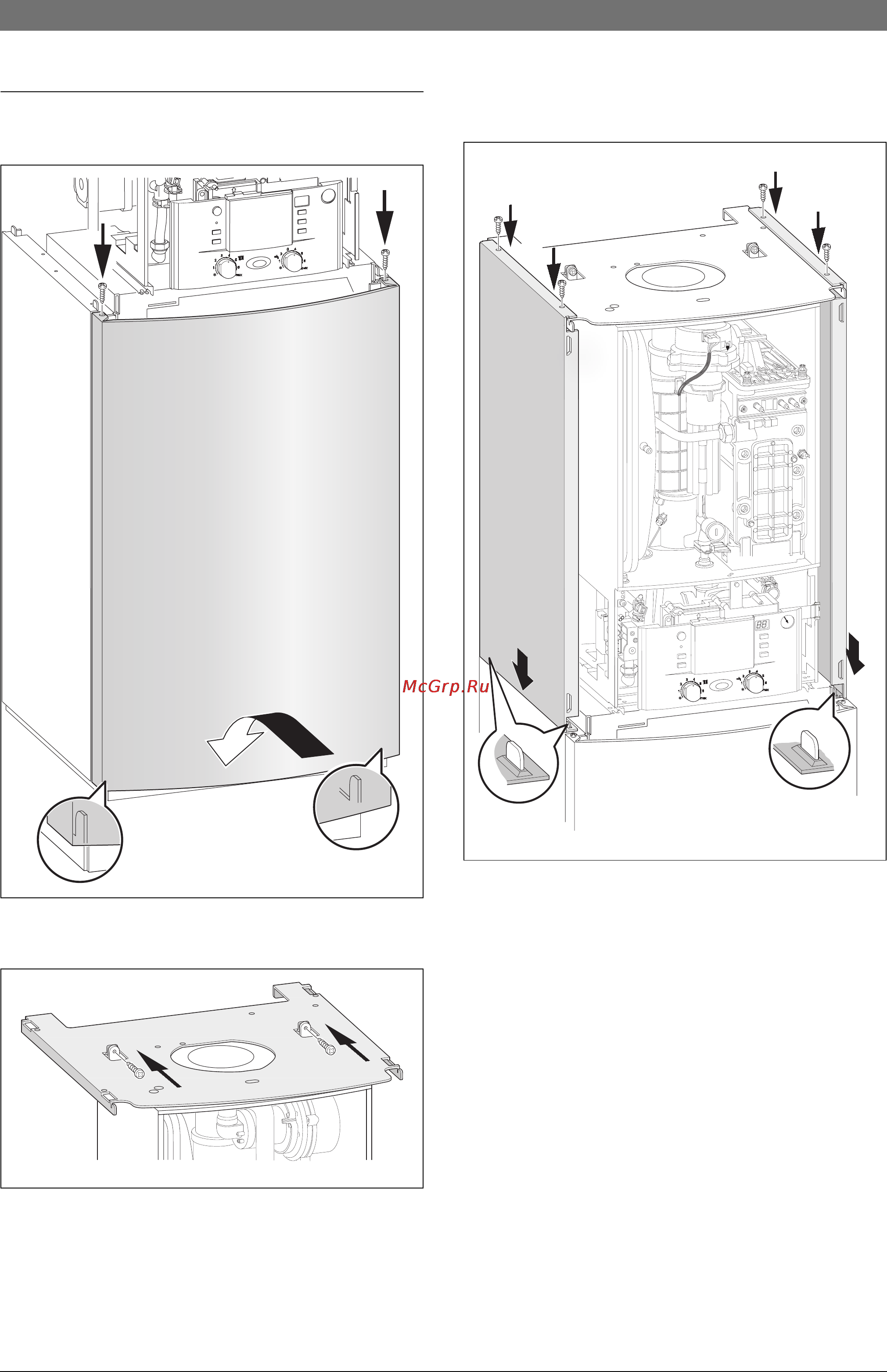 Bosch CONDENS 5000 FM SOLAR [30/83] Óñòàíîâêà ïàíåëåé
