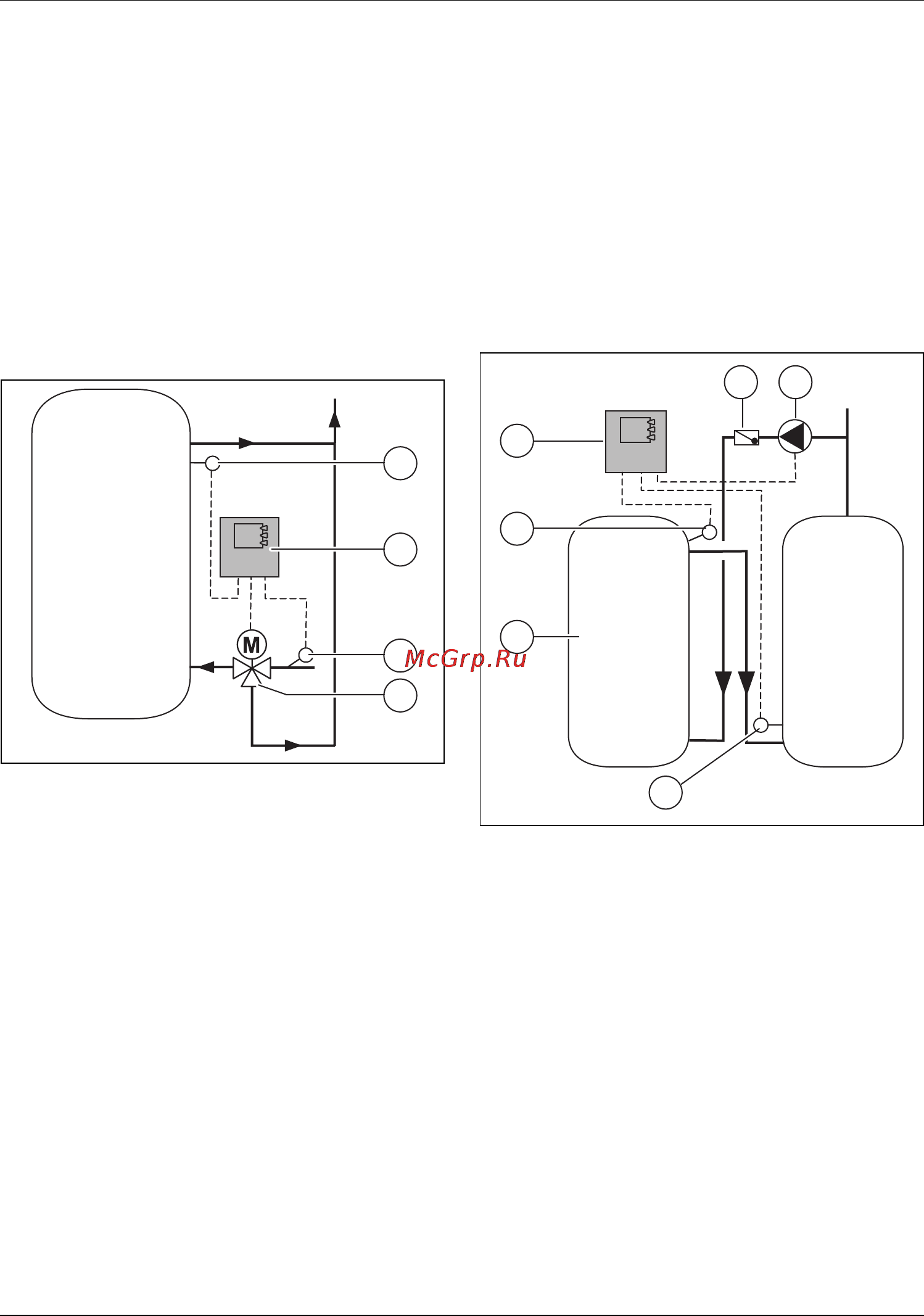 Bosch B SOL 050 [7/28] Ñõåìà ñèñòåìû ñ ïîâûøåíèåì òåìïå²àòó²û îá²àòíîé ëèíèè