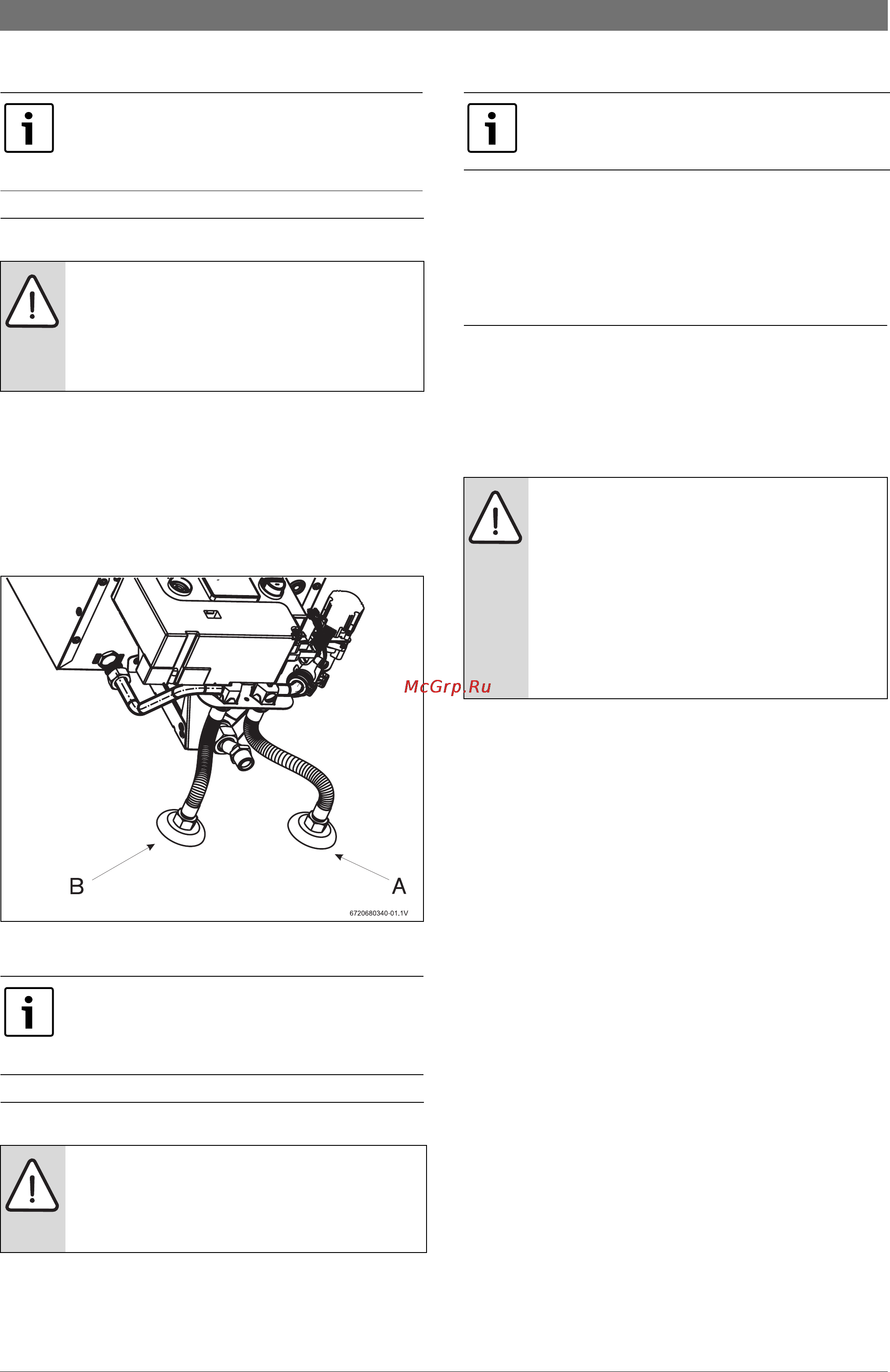 Bosch THERM 4000 S [17/28] Подключение подачи воды