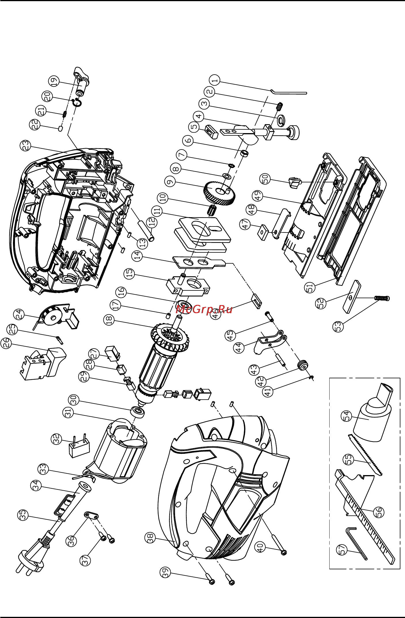 Bort BPS-500-P [9/24] Exploded view bps 500 p