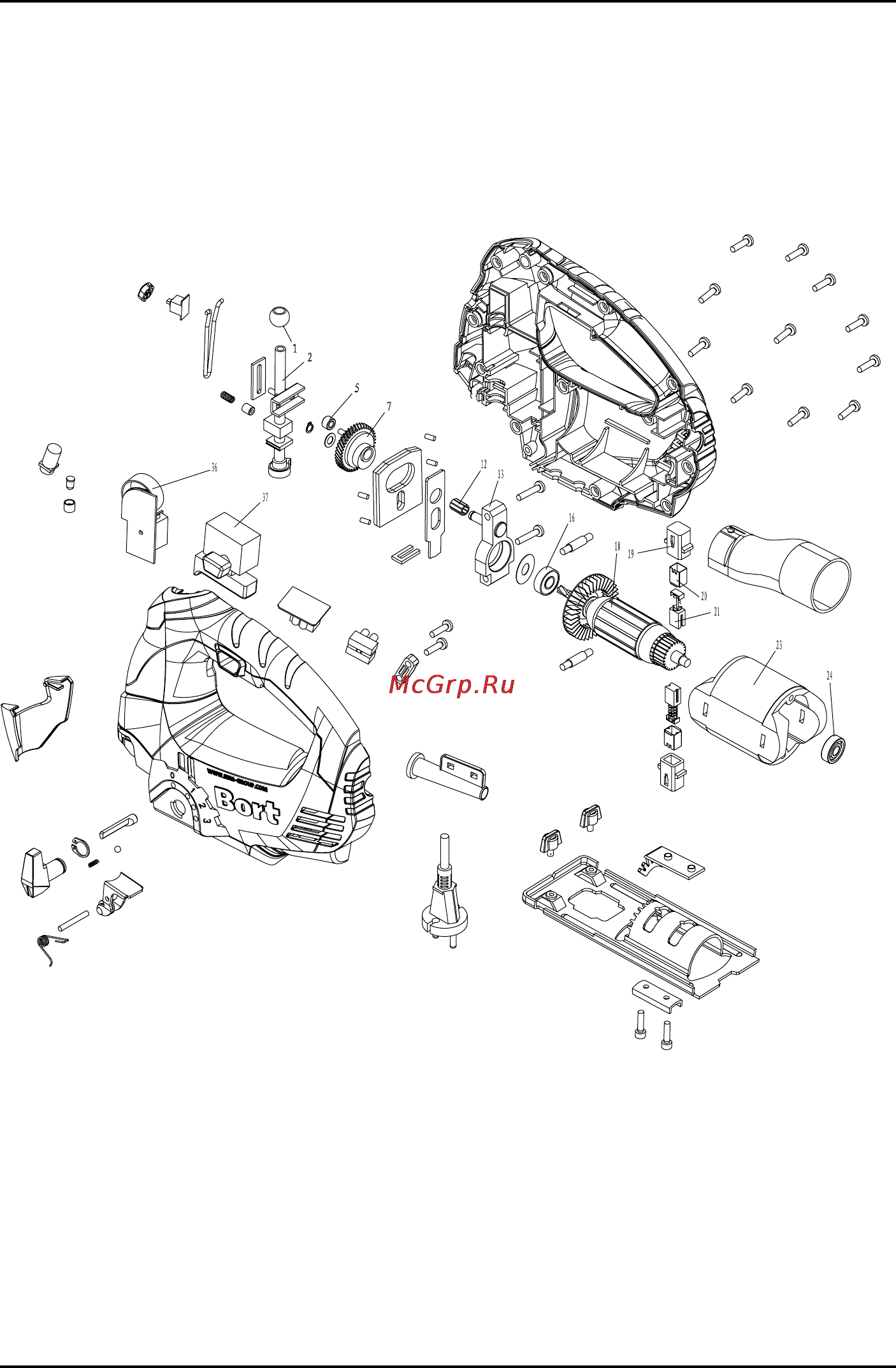 Bort BPS-710U-QLK [33/41] Exploded view bps 710u qlk