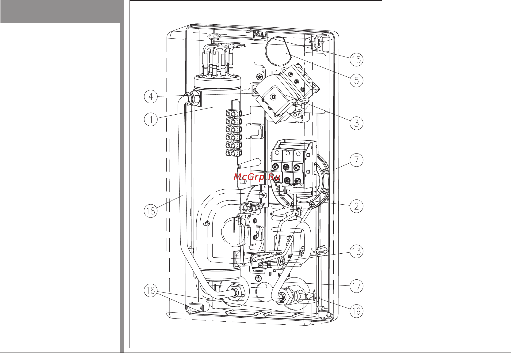 Kospel KDH LUXUS HYDRAULIC 9 [8/12] Устройство