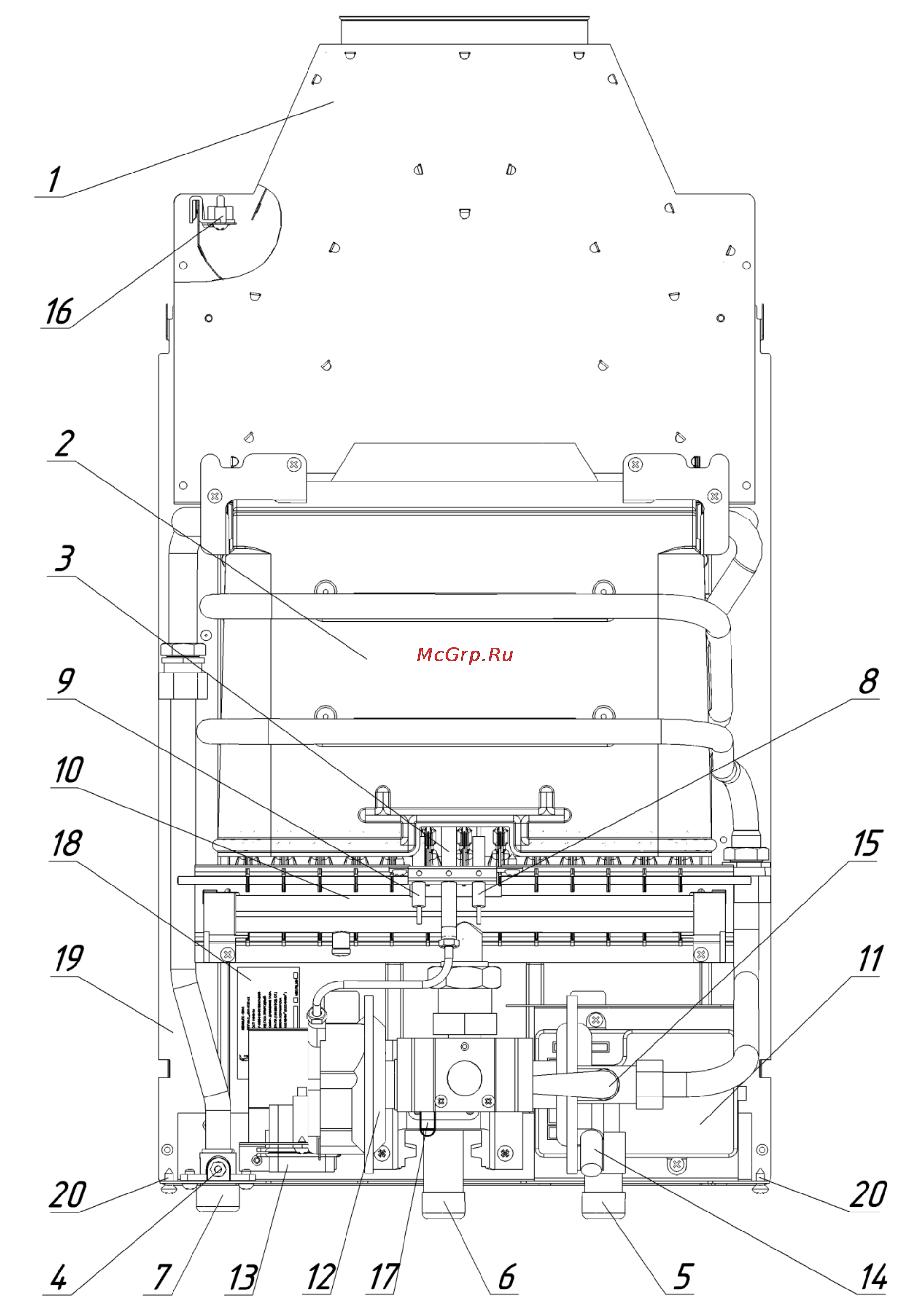 Nevalux 6011 [8/44] Рисунок 4 вид аппарата nevalux 6014 без облицовки