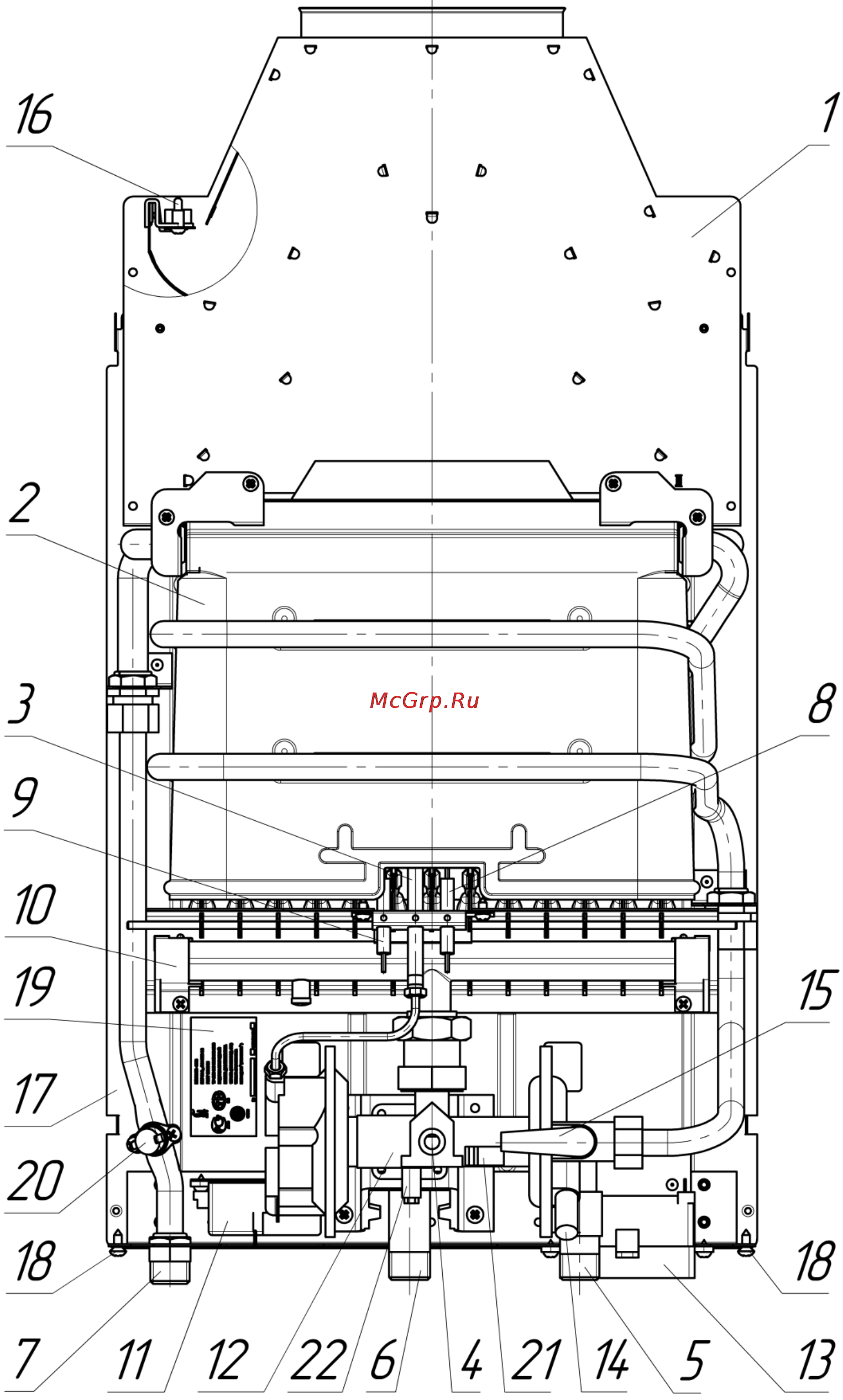 Nevalux 6014 [9/44] Рисунок 5 вид аппарата nevalux 5514 без облицовки