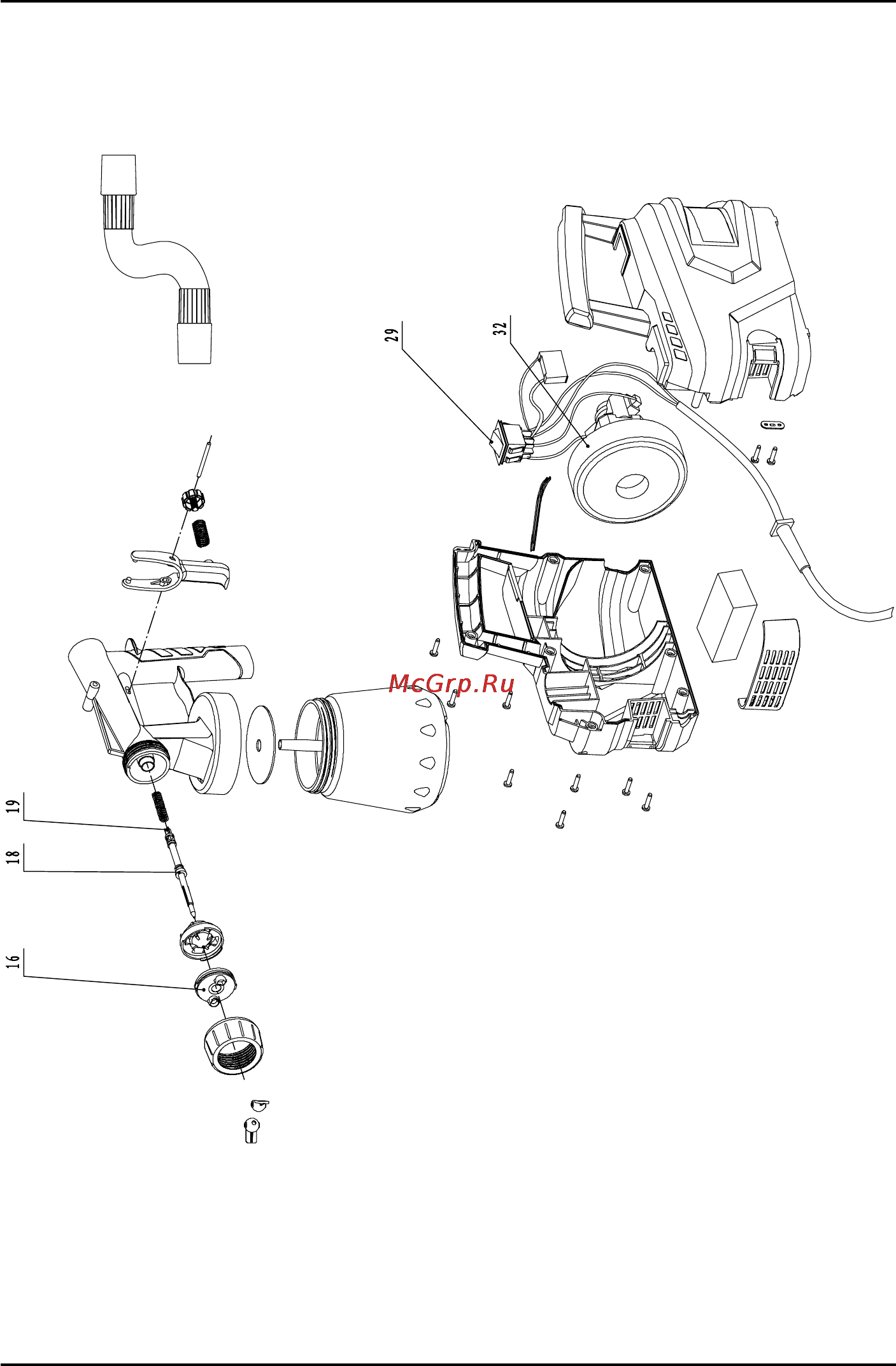 Bort BFP-500 [98/108] Exploded view bfp 500