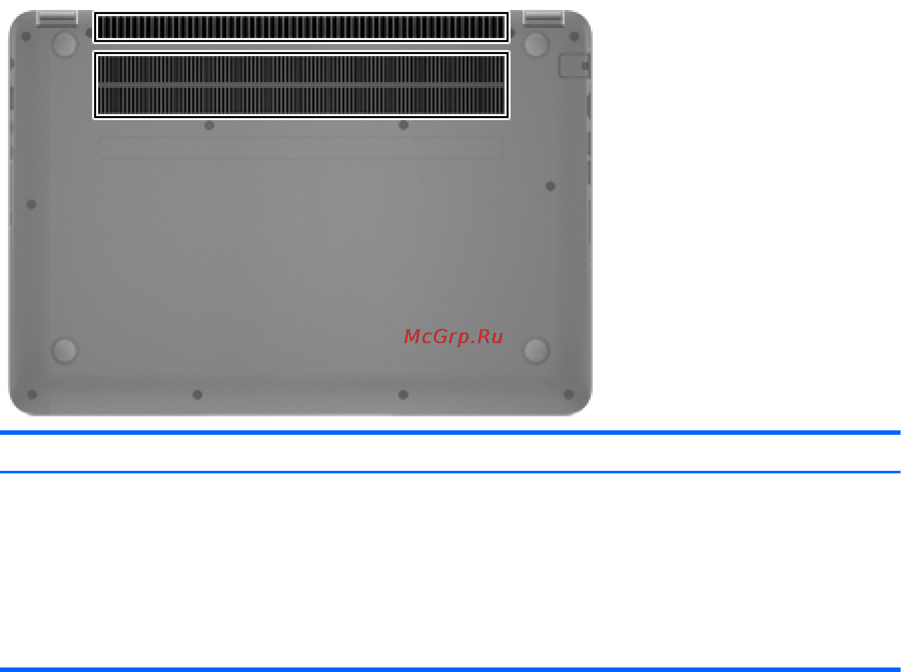 HP Envy 6-1254er D2G73EA [26/100] Вид снизу