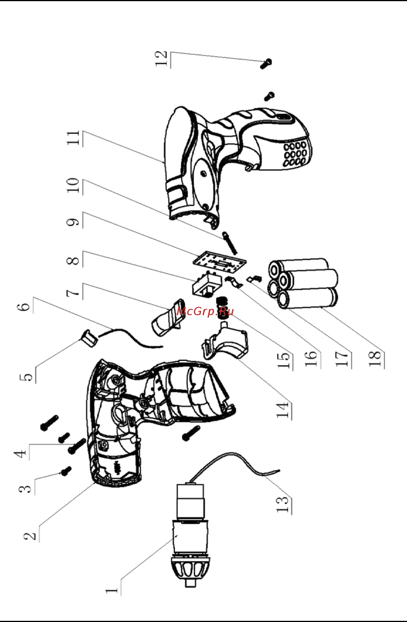 Bort BAS-48N-Lt 93728236 [33/41] Exploded view bas 48n lt