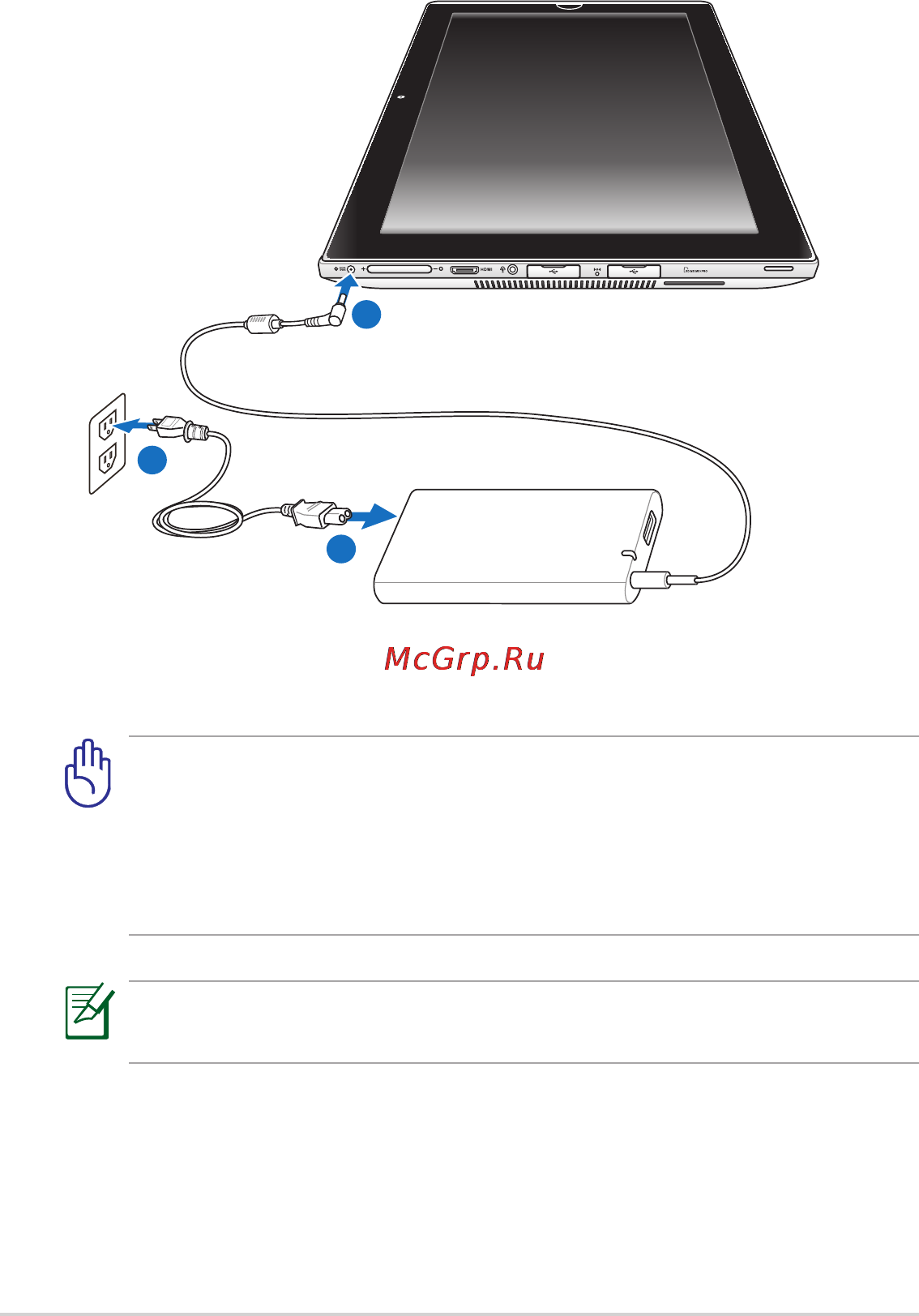 Asus EeePAD Slate B121 White [16/46] Зарядка eee slate