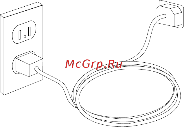 Lenovo IdeaCentreK330RUR714(7P)10062 [15/41] Подключите шнуры питания к заземленным розеткам электросети