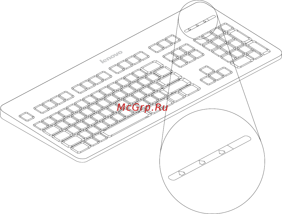 Lenovo IdeaCentreK330RUR714(7P)10062 [16/41] Проводные клавиатура и мышь
