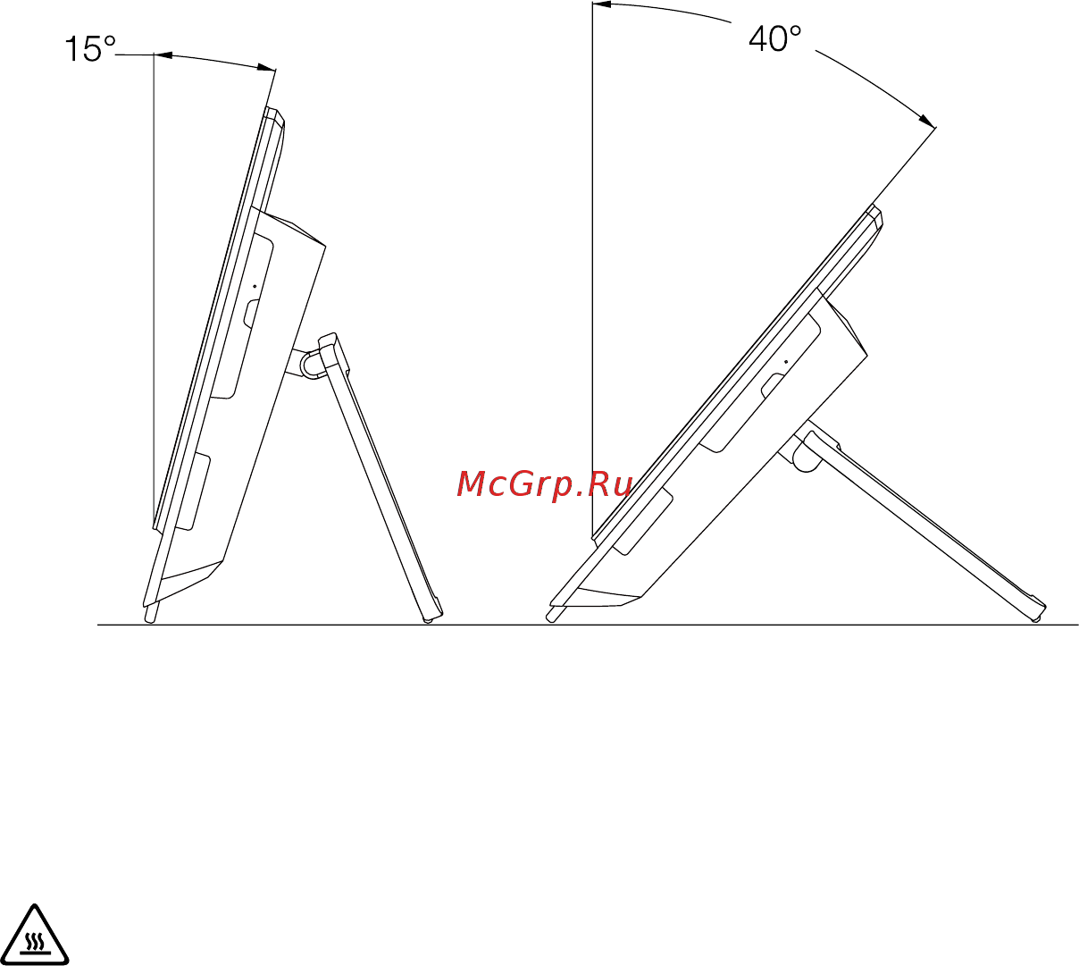 Lenovo IdeaCentreB520RUR321(7B)10064 [10/51] Инструкция по установке подставки компьютера