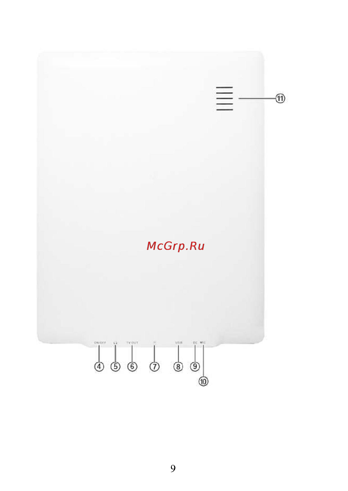 Ritmix RBK-470 8Gb Инструкция по эксплуатации онлайн [9/39] 67909